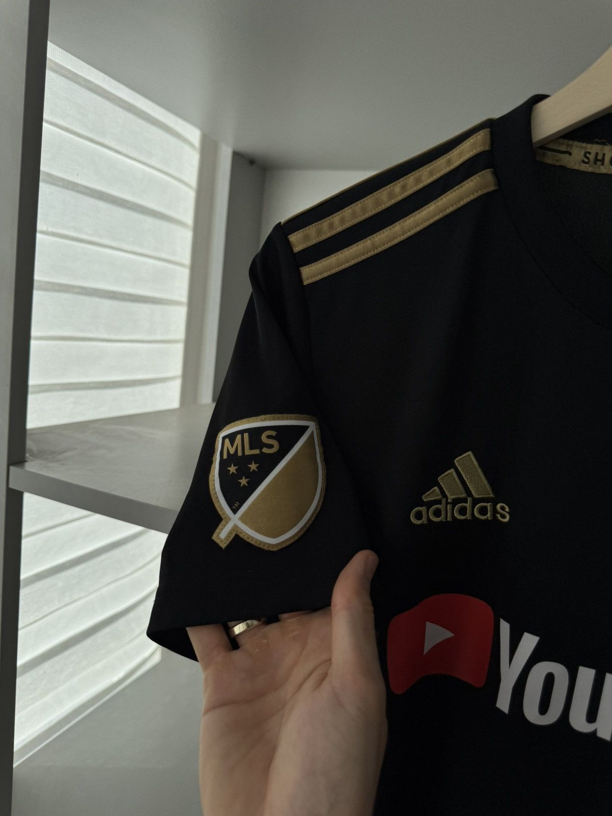 Adidas Adidas LAFC Los Angeles 2019 2020 Youtube Home Jersey DY0313 Size US S / EU 44-46 / 1 - 5 Thumbnail