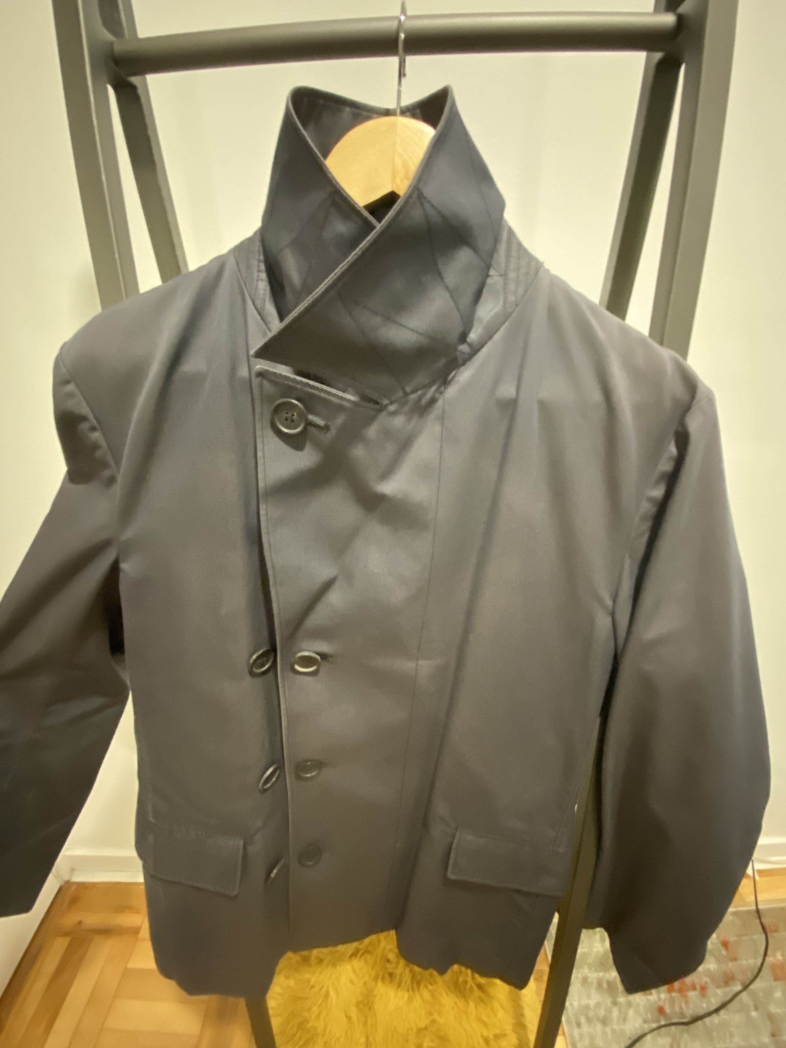 Prada Cotton Pea Coat Size US M / EU 48-50 / 2 - 2 Thumbnail