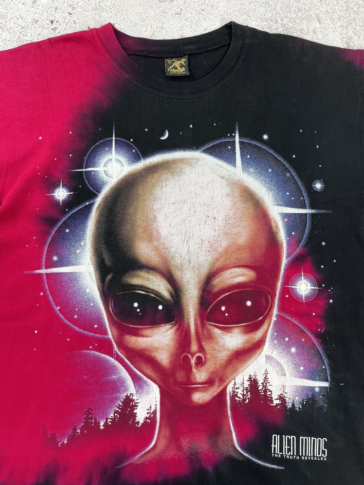 Alien Workshop × Vintage Vintage Churinga Alien Minds All Over Print Tee T-Shirt Size US XL / EU 56 / 4 - 2 Thumbnail