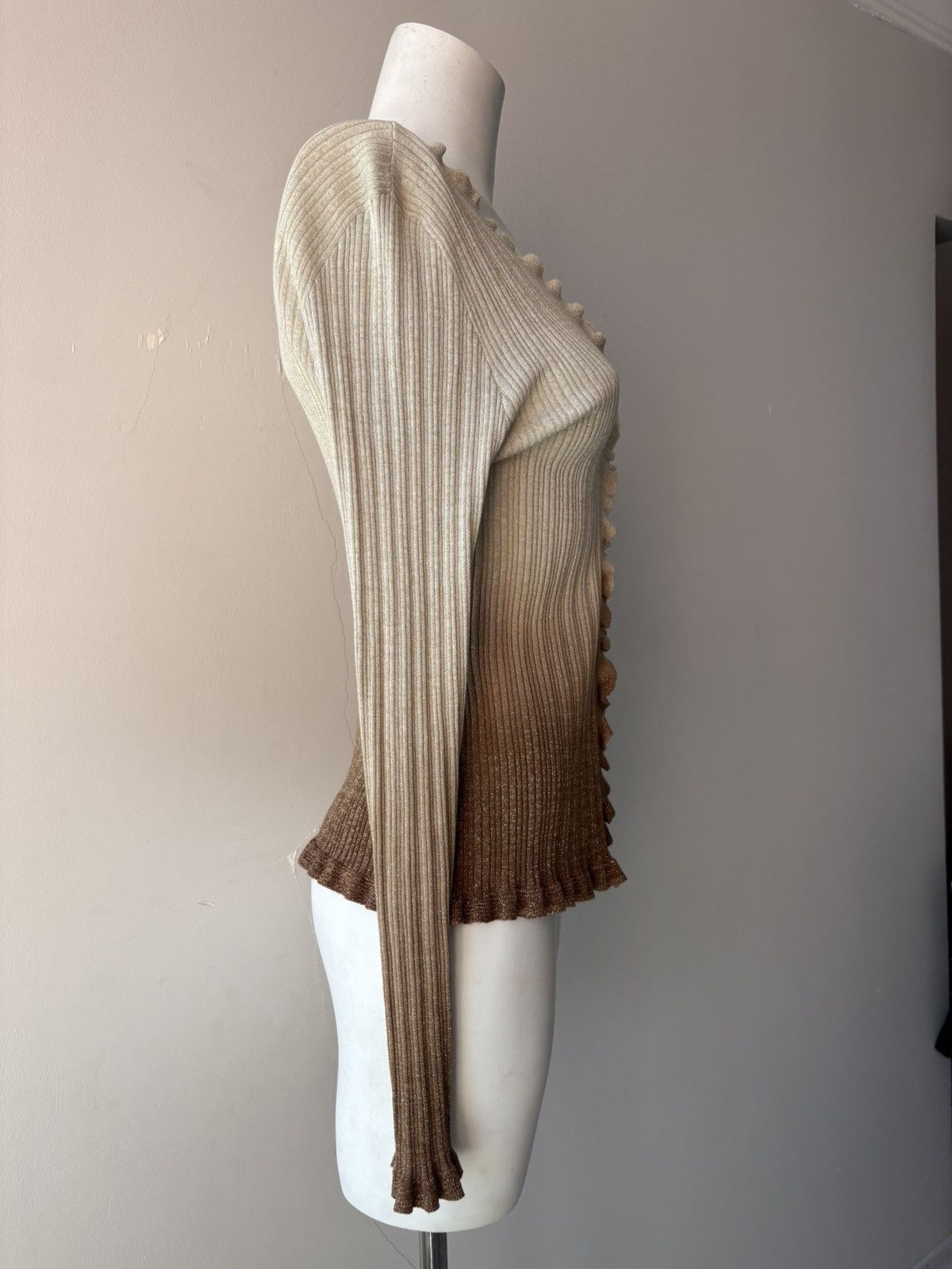 Vintage Silk and Cashmere cardigan Size M / US 6-8 / IT 42-44 - 10 Thumbnail