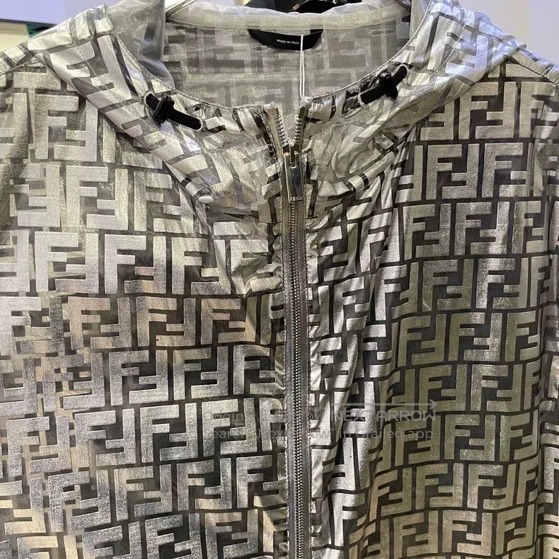 Fendi Fendi Trendy Printed Windbreaker Hooded Jacket Size US M / EU 48-50 / 2 - 3 Thumbnail
