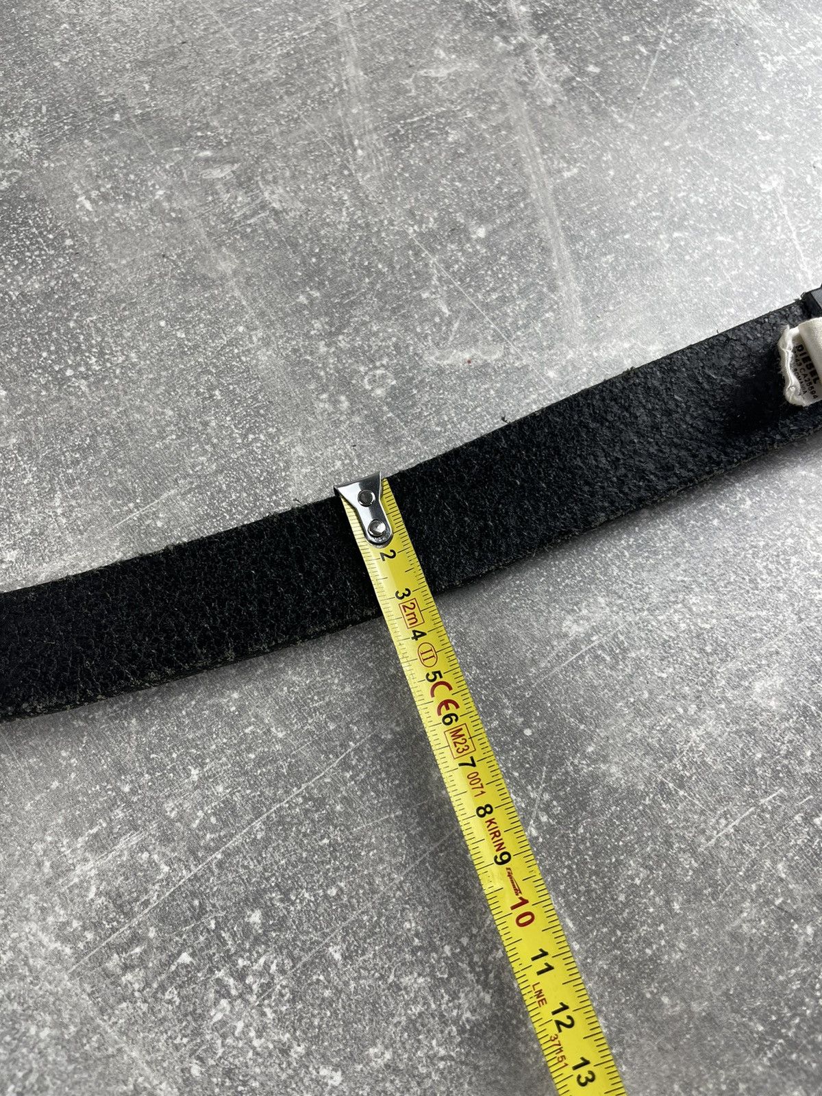 Diesel Diesel Vintage Y2K Avant Garde Belt Black Leather Size ONE SIZE - 10 Thumbnail