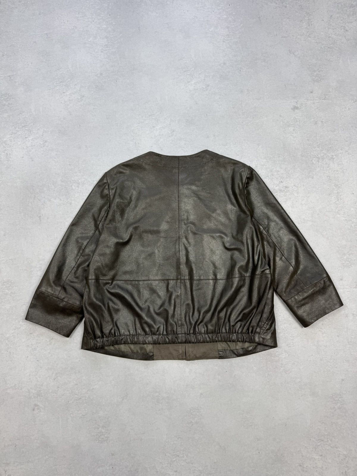 Weekend Max Mara Weekend Max Mara Leather Jacket Size XL / US 12-14 / IT 48-50 - 10 Thumbnail