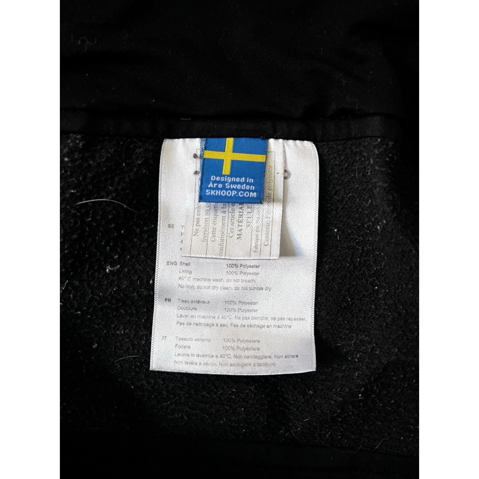 Other SKHOOP Black Zip Skirt Insulated Gore Windstopper Medium Size 28" / US 6 / IT 42 - 4 Thumbnail