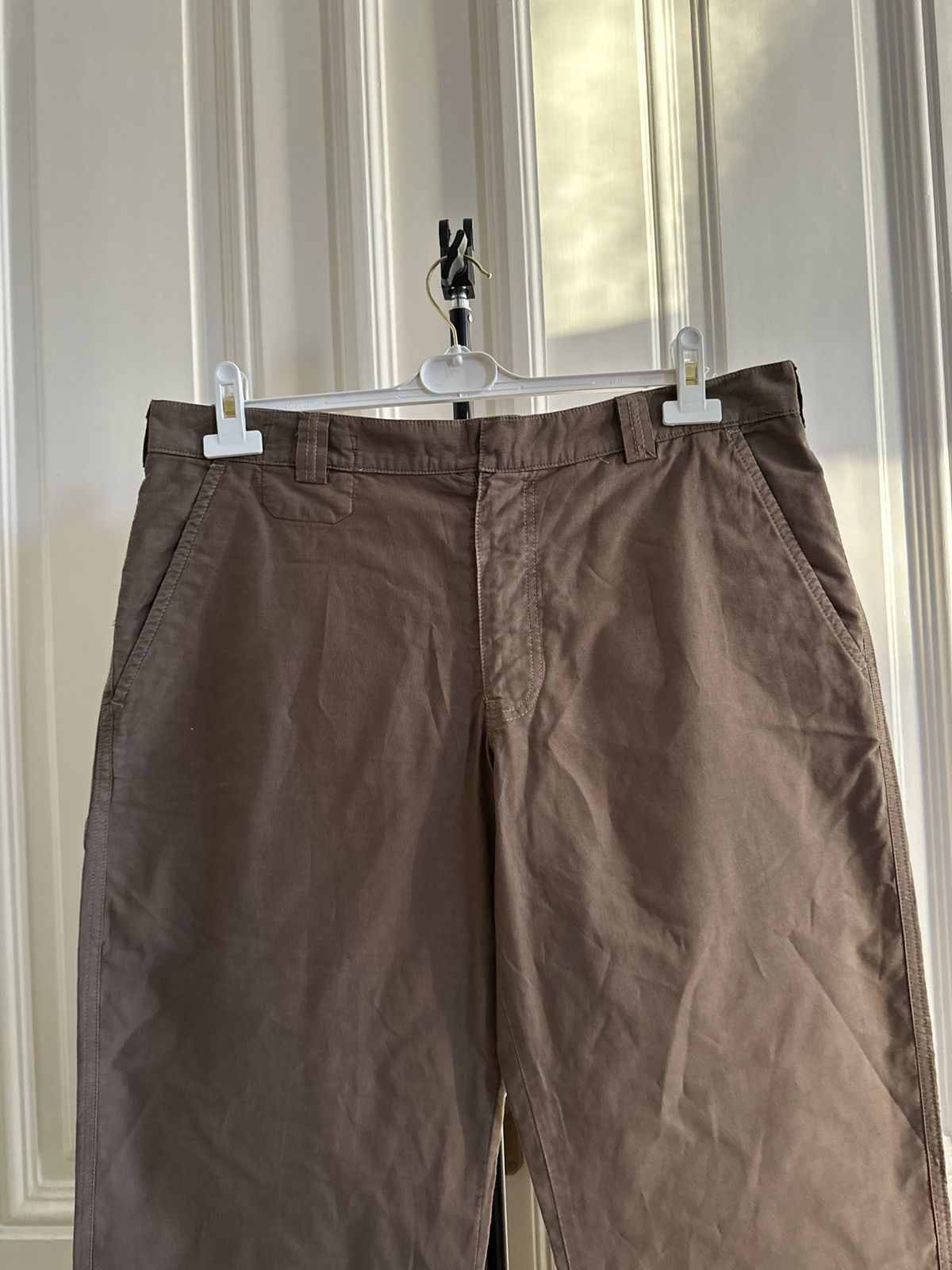 Armani Vintage Armani Jeans Collection Army Brown Baggy Cargo Pants Size US 36 / EU 52 - 11 Thumbnail