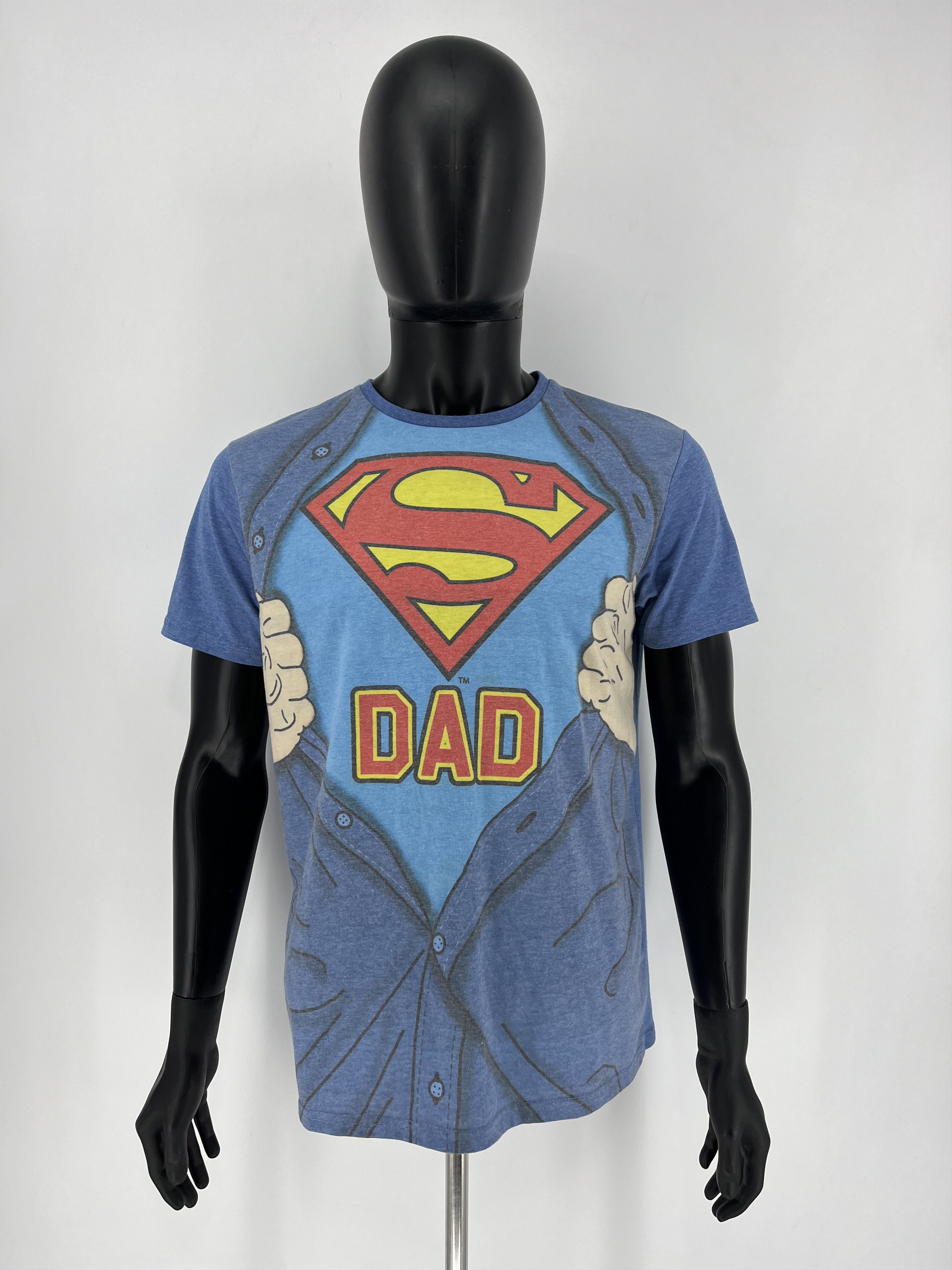 DC Comics Vintage Superman Dad Tshirt DC Comic size M Humor TShirt Size US M / EU 48-50 / 2 - 2 Thumbnail