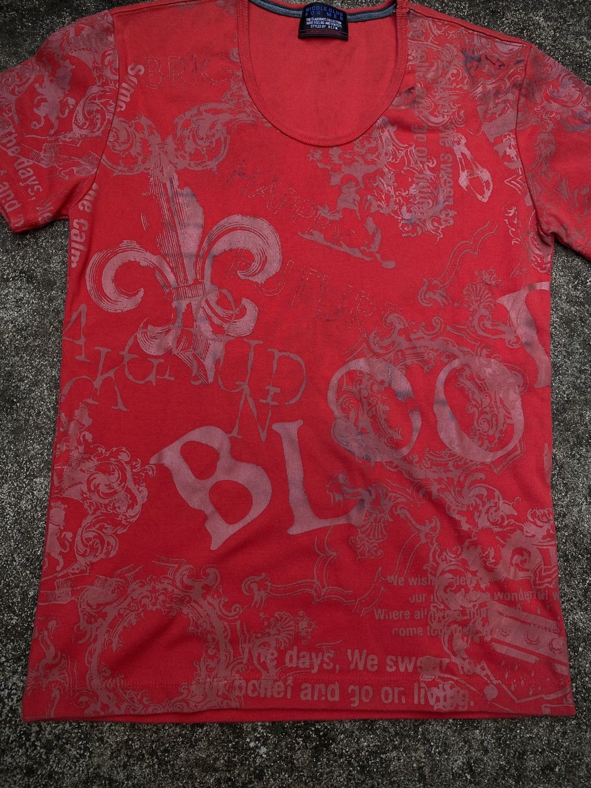 If Six Was Nine × Japanese Brand × Le Grande Bleu (L.G.B.) NICOLE CLUB FOR MEN POEM Size US S / EU 44-46 / 1 - 2 Thumbnail
