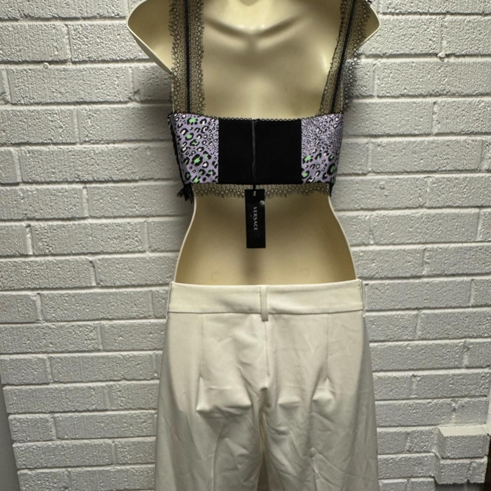 Designer Classic Wide-Leg Trousers - Elegant Neutral Style Oppio Size 28" / US 6 / IT 42 - 6 Thumbnail
