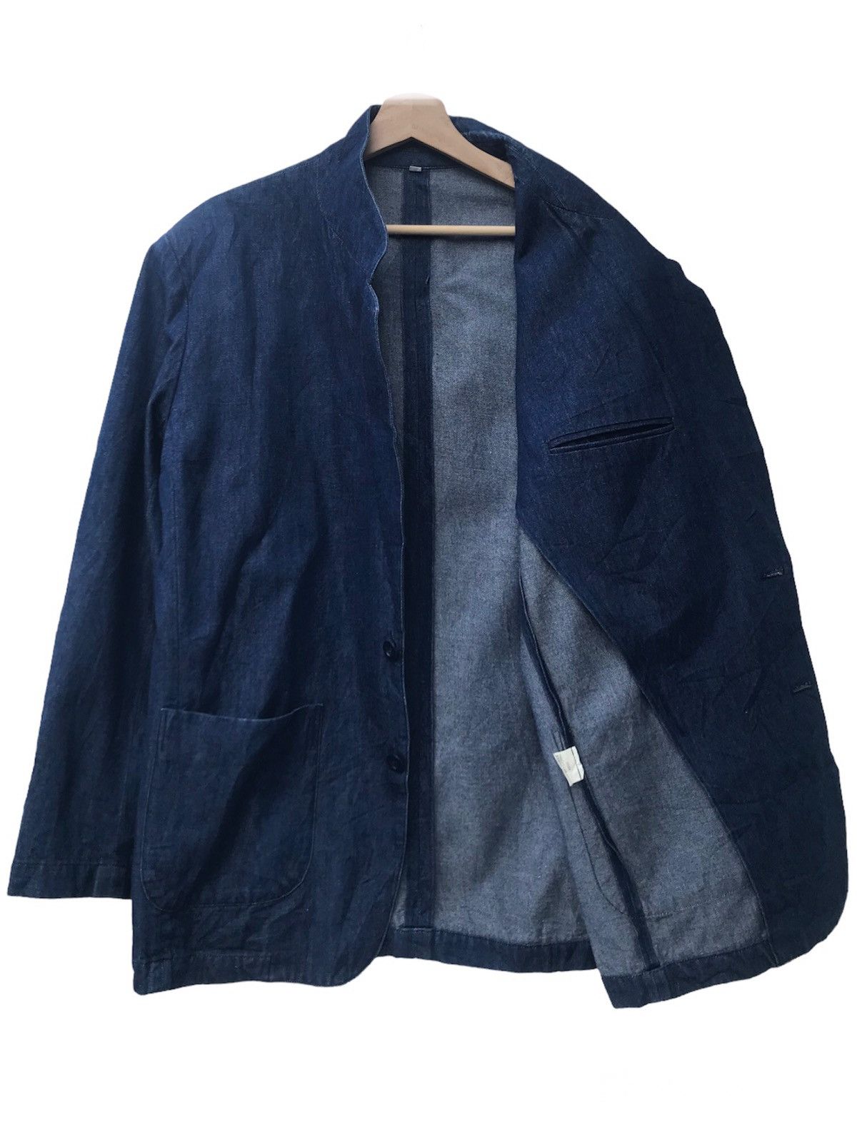 Japan Blue × Japanese Brand Tailored Light Denim Jacket Size US L / EU 52-54 / 3 - 4 Thumbnail
