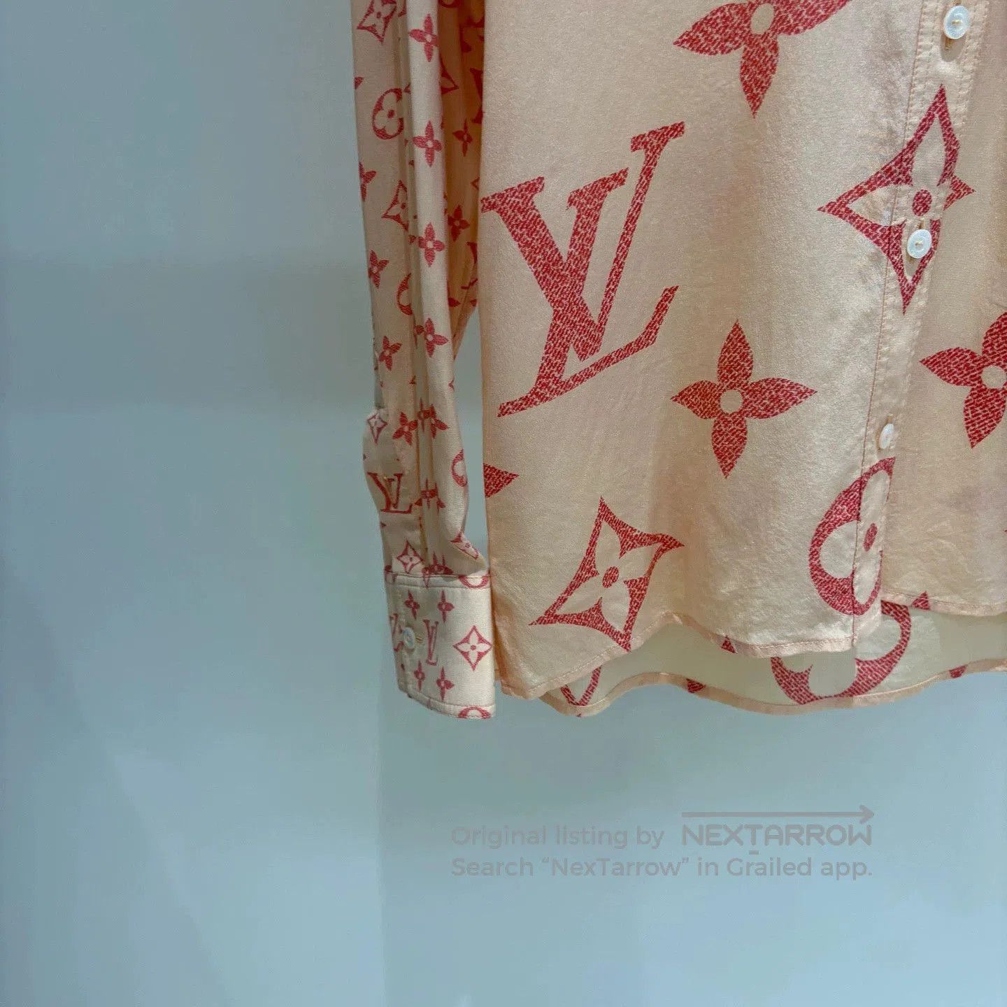 Louis Vuitton Louis Vuitton Silk Monogram Shirt. Size US XS / EU 42 / 0 - 5 Thumbnail