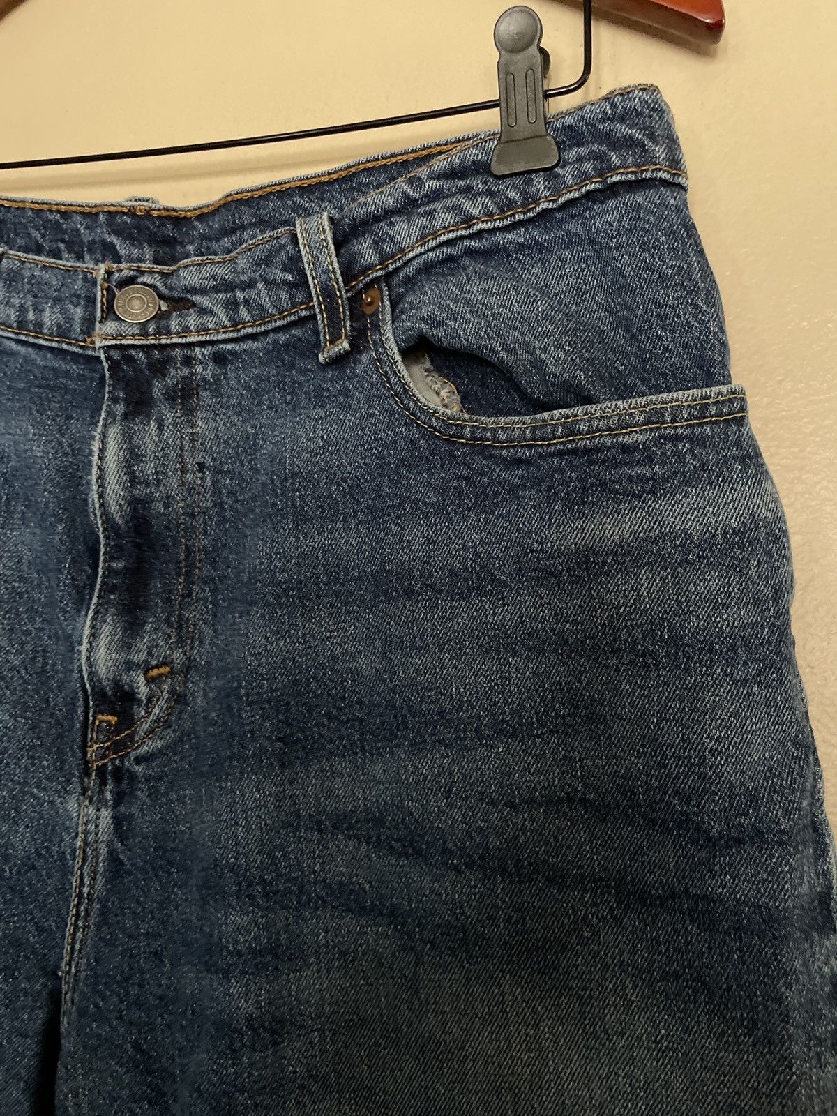 Levi's × Levi's Vintage Clothing Levis 569 Jean Shorts Mens 33 Denim Jorts Classic Fit cotton Size US 33 - 2 Thumbnail