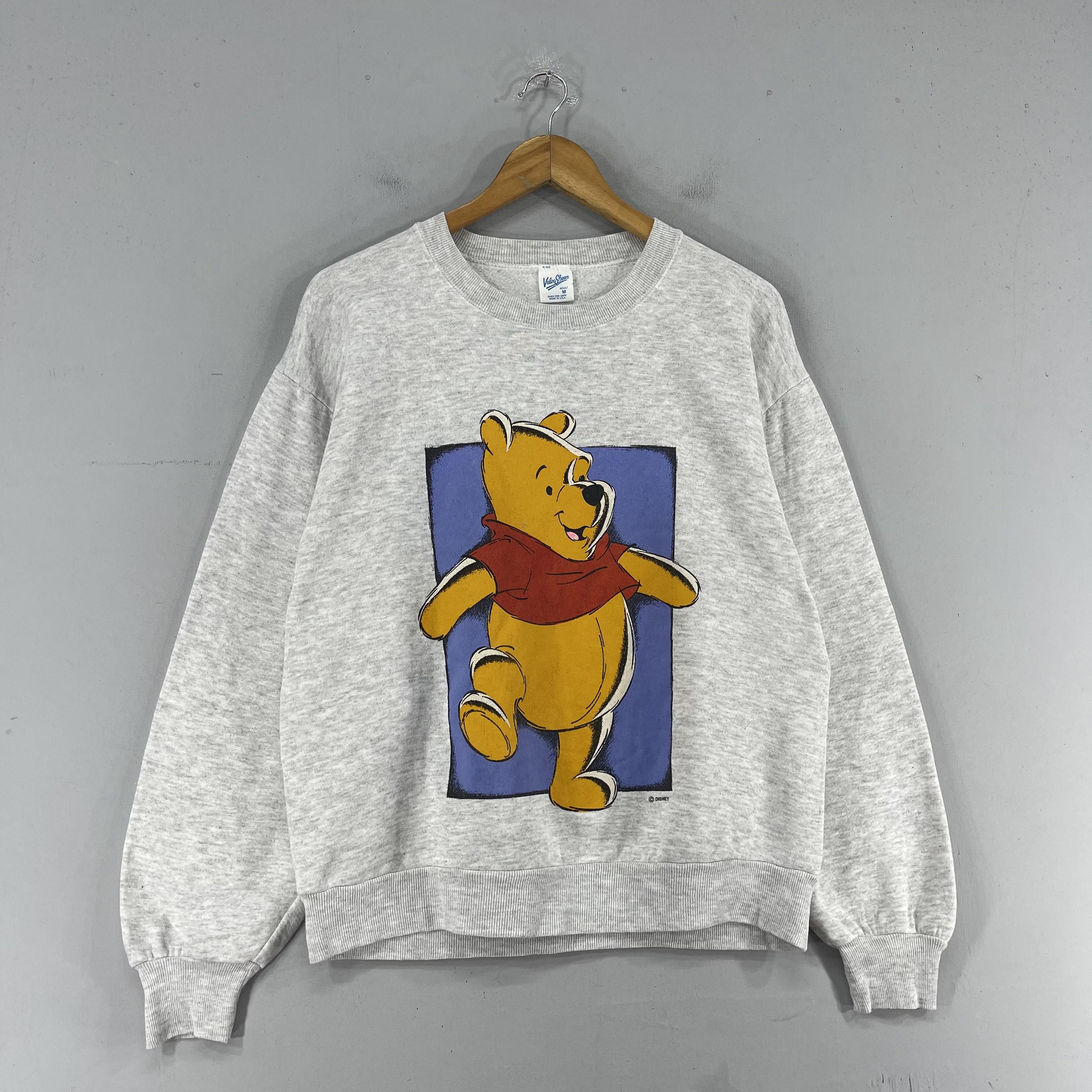 Cartoon Network × Disney × Vintage Vintage WINNIE THE POOH Cartoon Printed Sweatshirt Size US M / EU 48-50 / 2 - 4 Thumbnail