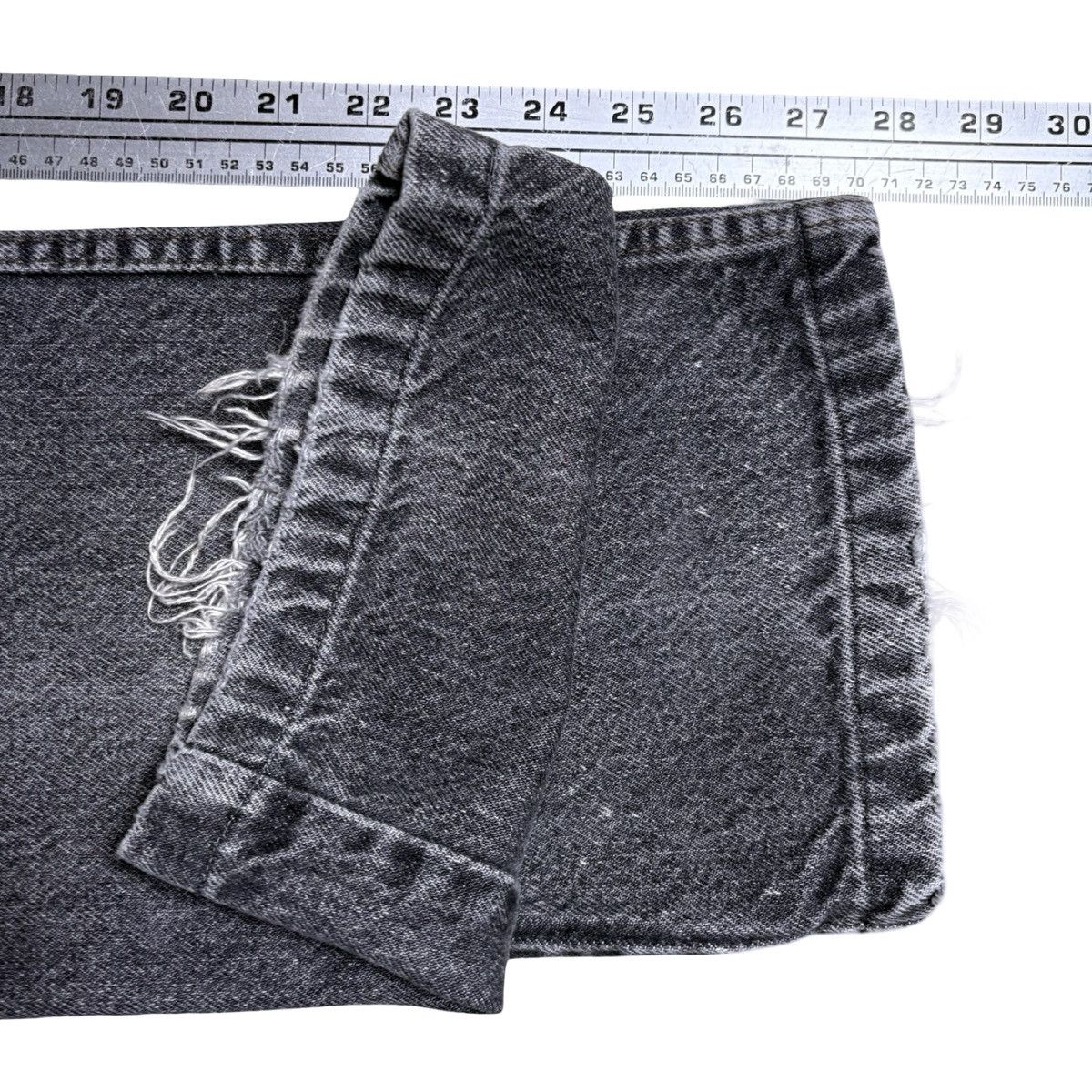 Levi's Levi 517 Faded Black Denim Jeans Vintage 60s 32 Chrome Donor Size US 32 / EU 48 - 9 Thumbnail