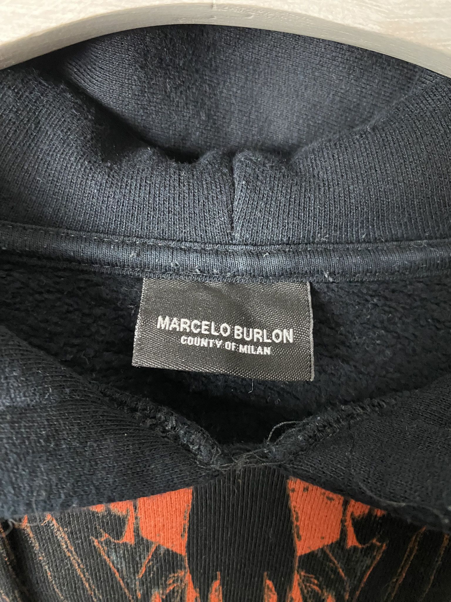 Marcelo Burlon Marcelo Burlon Iconic hoodie wings print Size US S / EU 44-46 / 1 - 3 Thumbnail