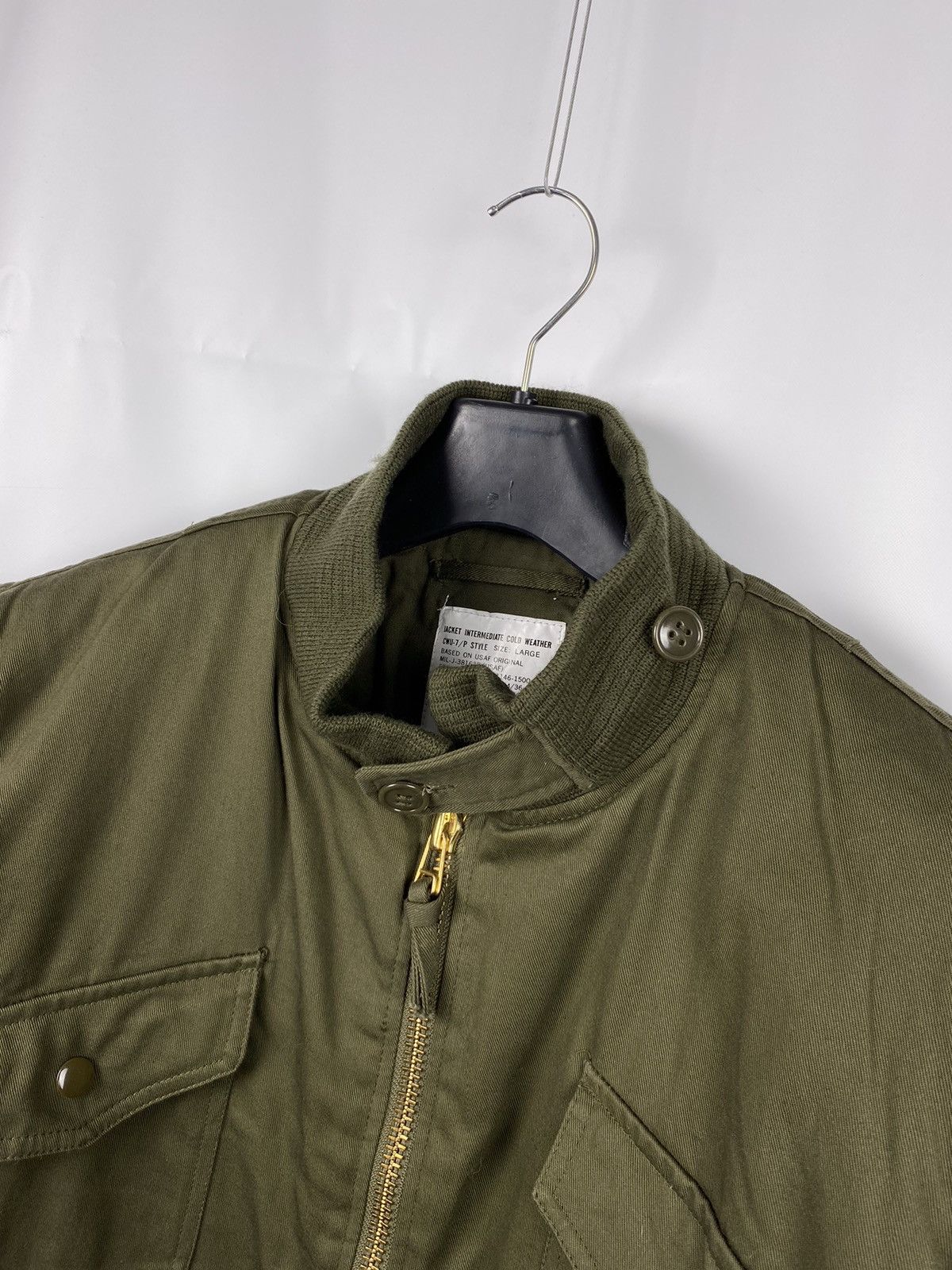 Vintage USAF US Air Force CWU 7p Flight Jacket Vintage size L Size US L / EU 52-54 / 3 - 6 Thumbnail