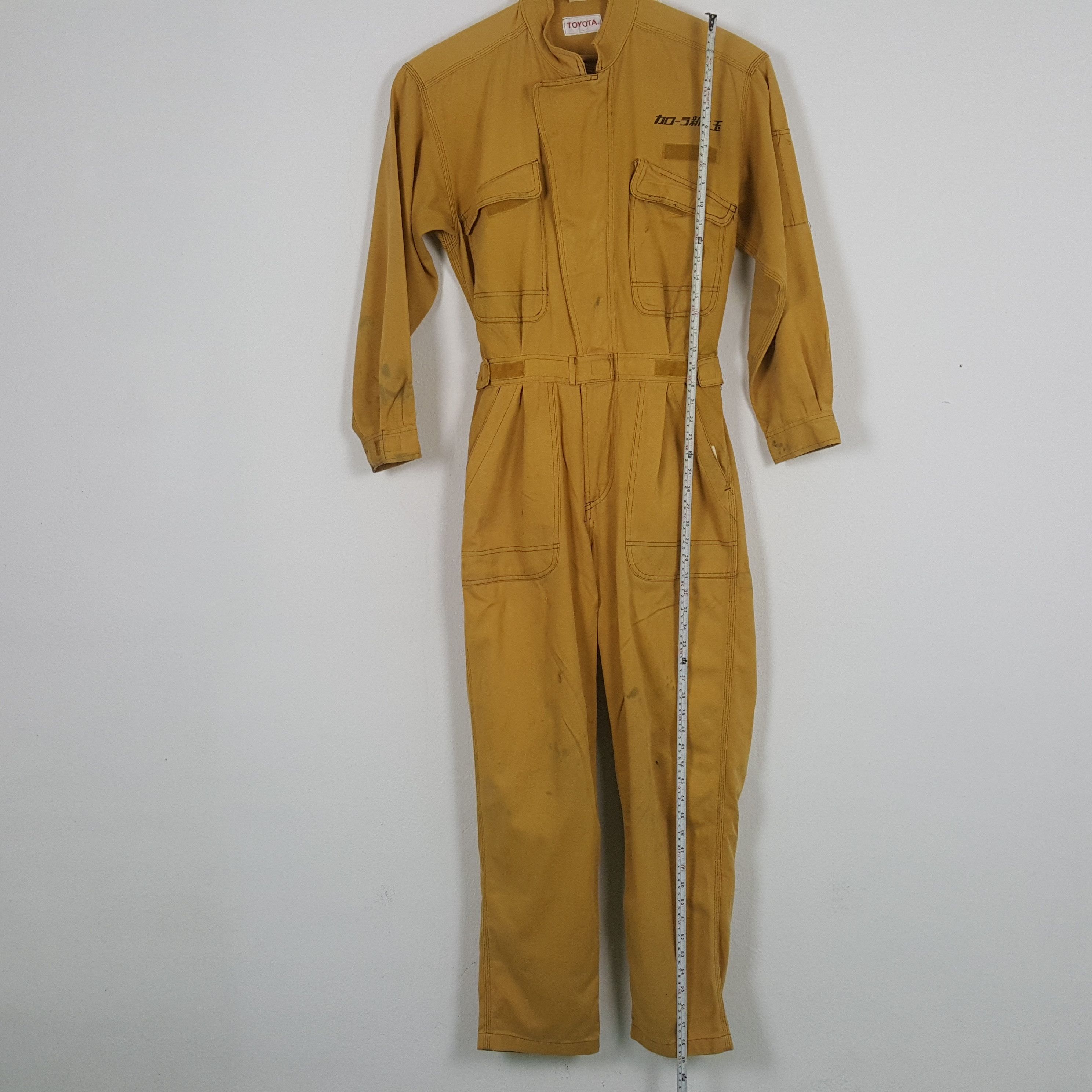 Japanese Brand × Vintage Vintage TOYOTA Racing Team Motorsport Coverall Jacket C286N3 Size US M / EU 48-50 / 2 - 7 Thumbnail