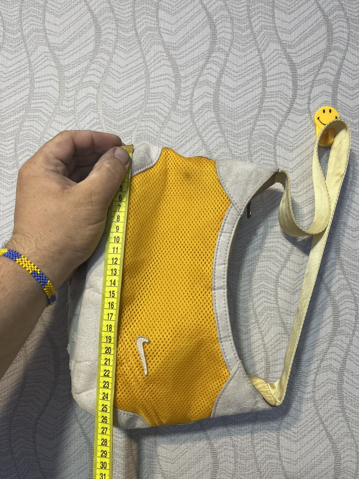 Nike × Vintage Vintage Nike Baguette Y2K Yellow Handbag Size ONE SIZE - 15 Thumbnail