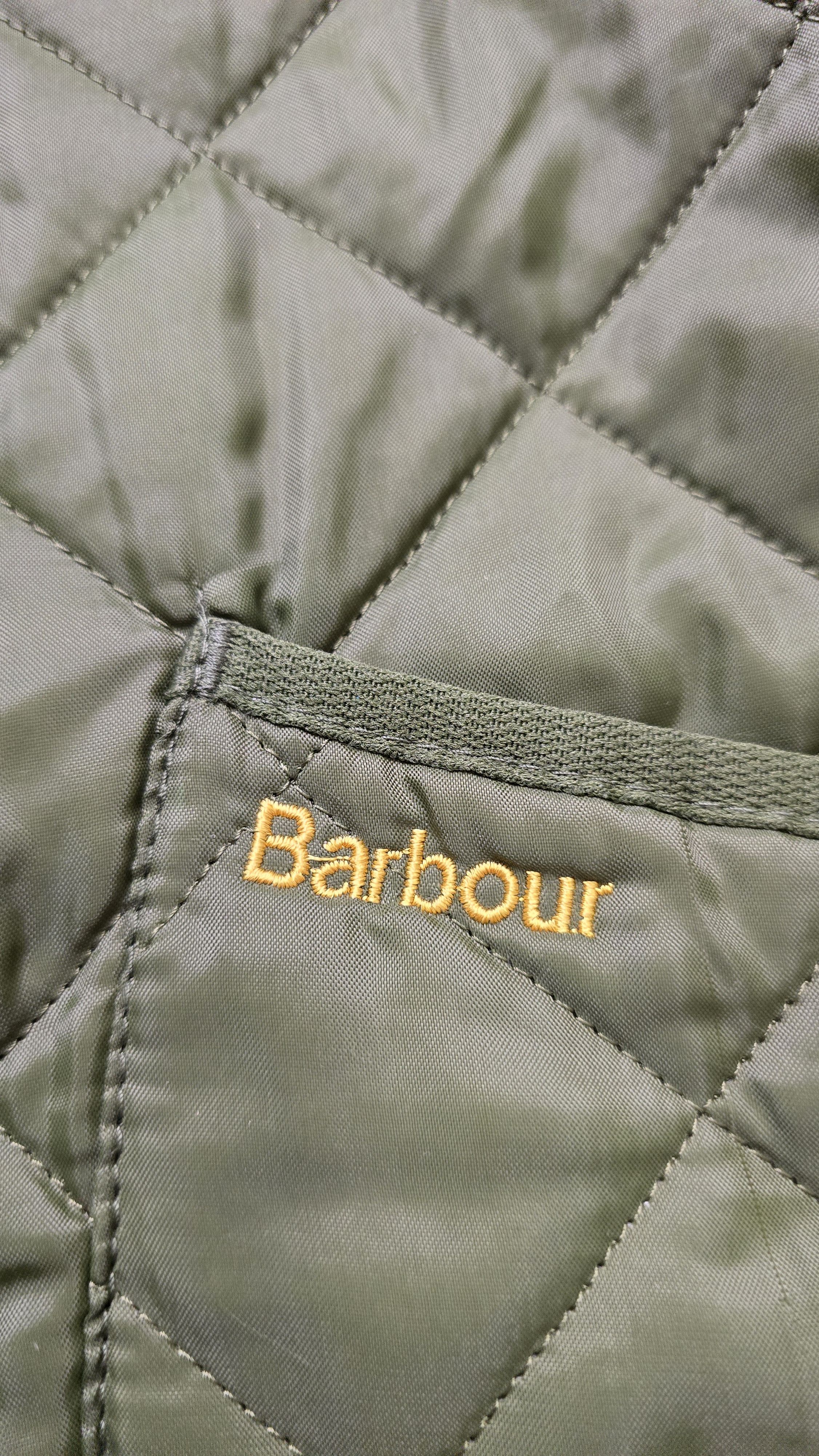 Barbour Liddesdale Quilted Jacket Olive Corduroy Collar Heritage Size US L / EU 52-54 / 3 - 11 Thumbnail