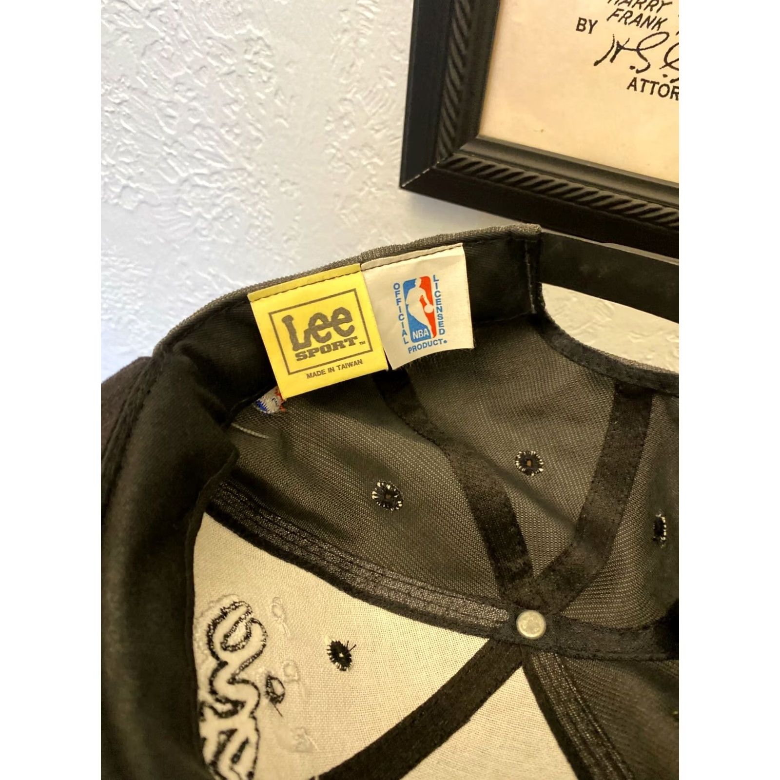 Lee Lee Orlando Magic Gray Hat 90s NBA Snapback Corduroy Mens Adjustable Gray Script Hat Size ONE SIZE - 5 Thumbnail