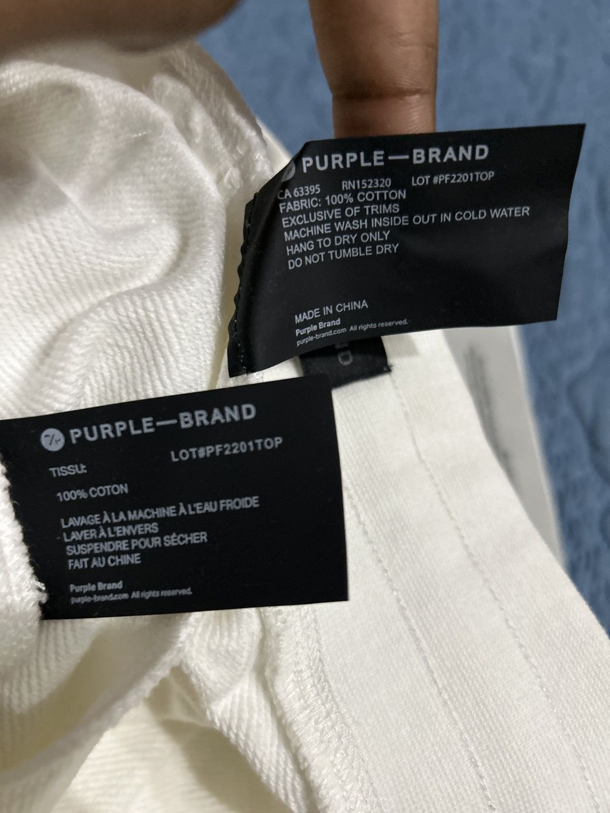 Purple Brand Purple Brand Joggers & Sweatpants Size US 34 / EU 50 - 10 Thumbnail