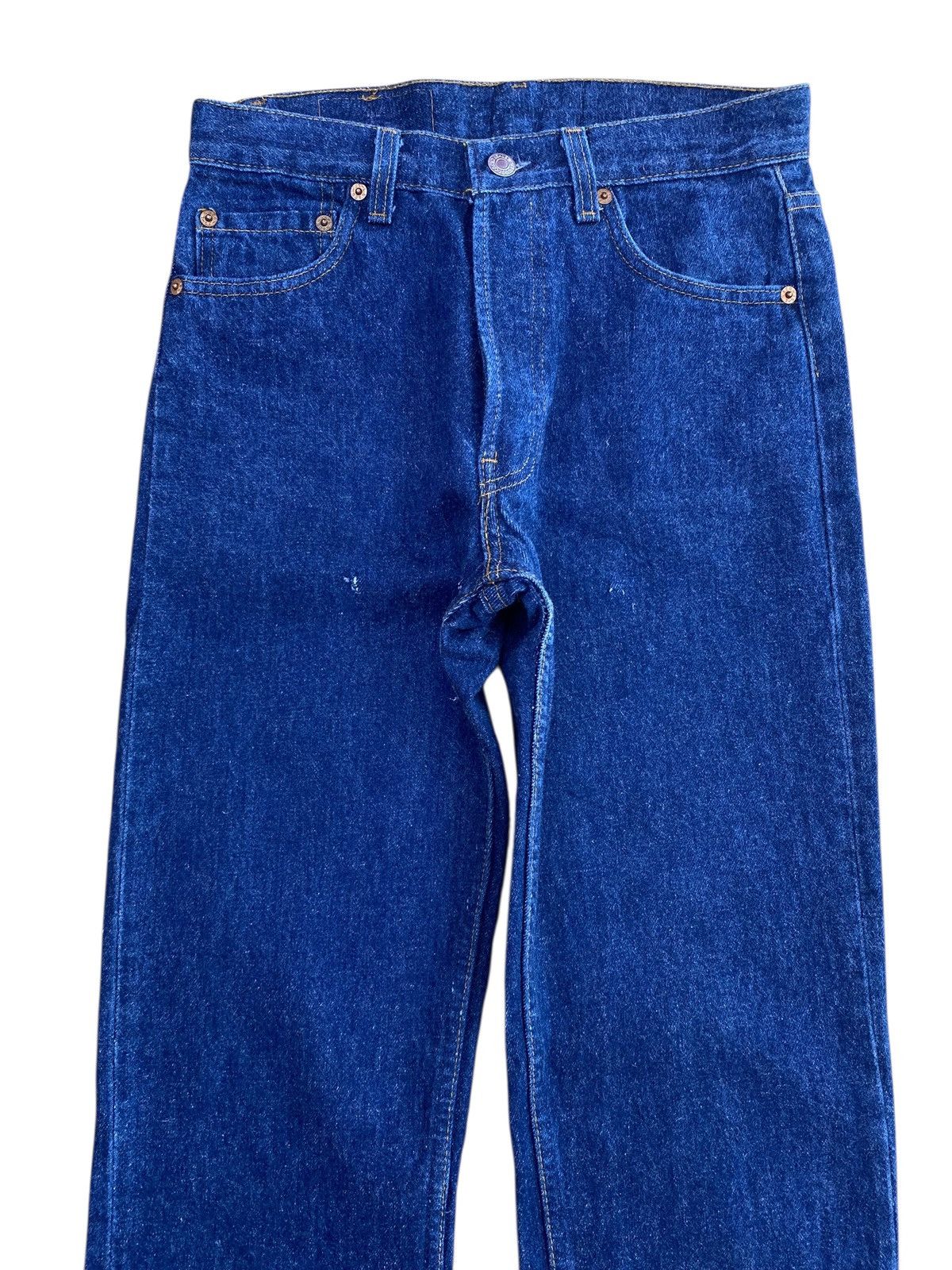 Levi's Levi’s Vintage Dark Blue Wash Style Straight Cut Jeans Size US 26 / EU 42 - 2 Thumbnail