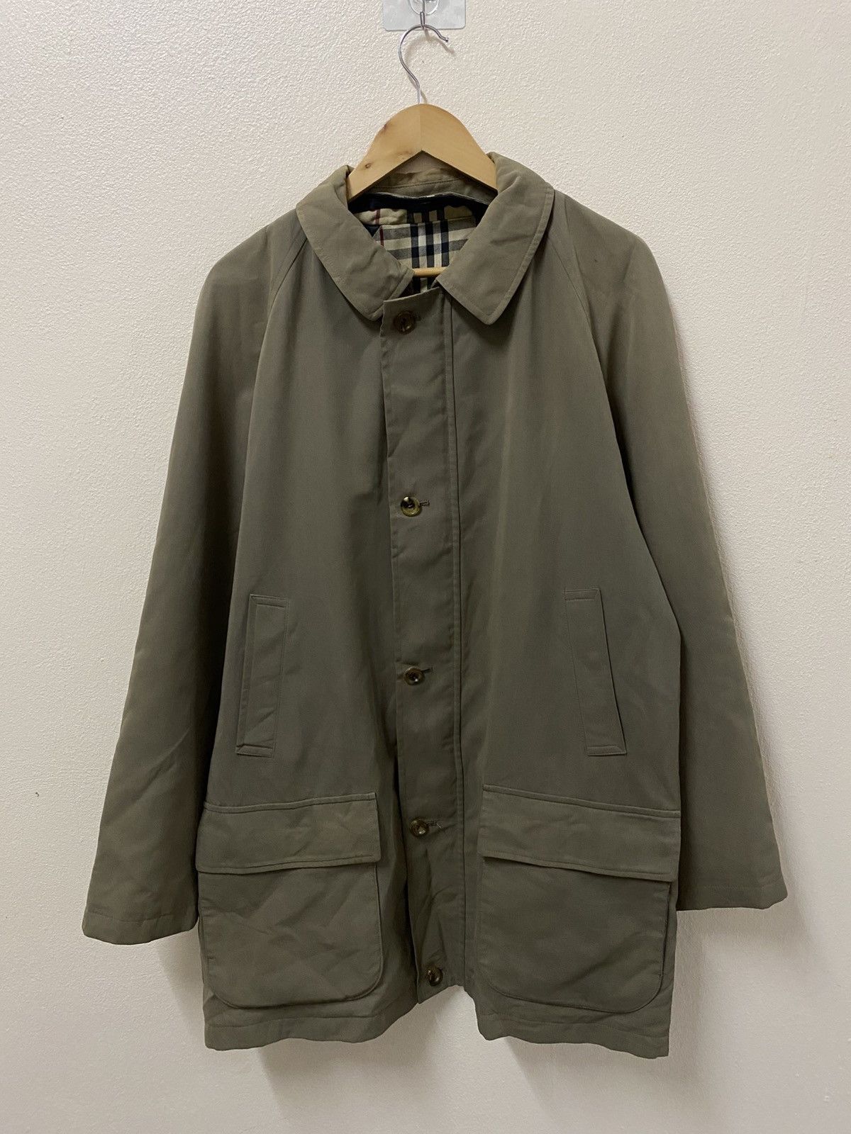 Burberry Vtg Burberry Made in usa Size US L / EU 52-54 / 3 - 2 Thumbnail