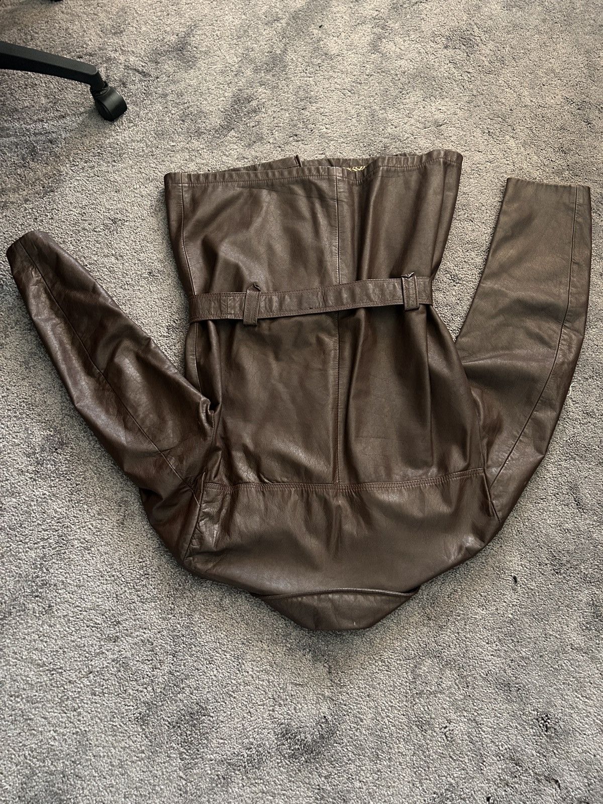 Vintage Vintage 1970’s Belted Military Jacket Size US M / EU 48-50 / 2 - 2 Thumbnail