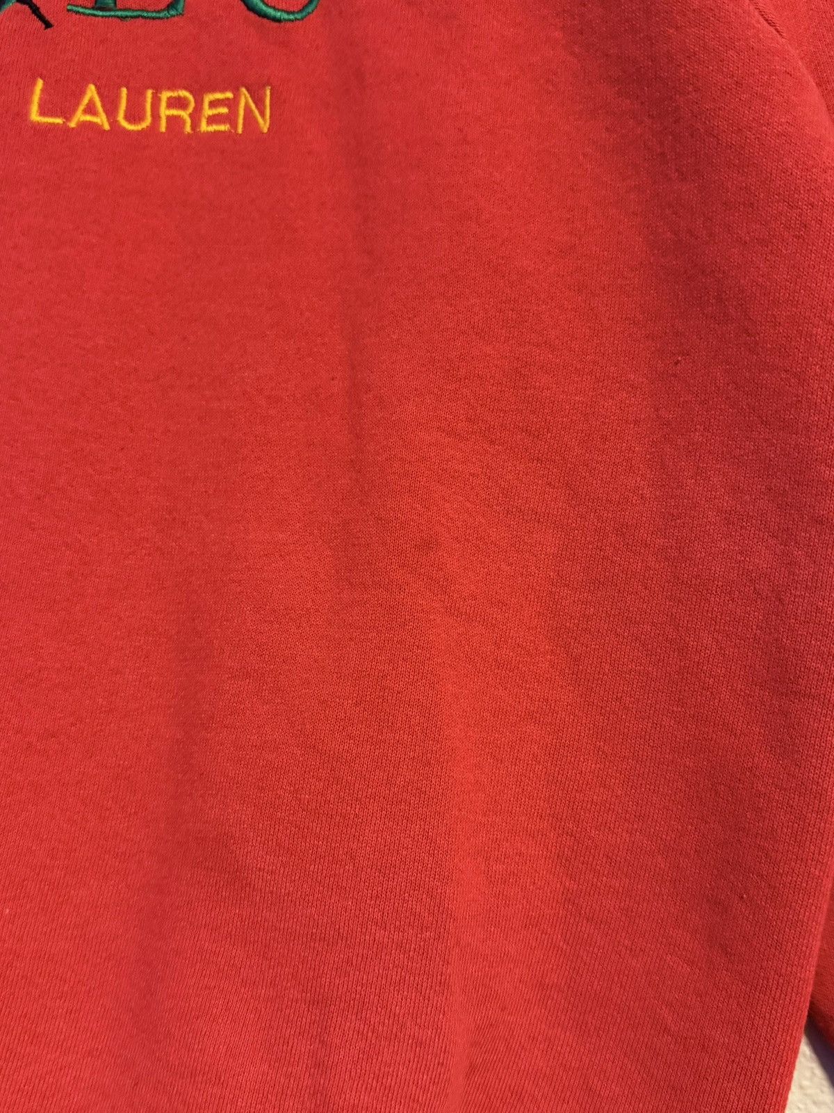 Fruit Of The Loom vtg 80s 90s polo ralph lauren bootleg raglan crewneck fits m Size US M / EU 48-50 / 2 - 6 Thumbnail