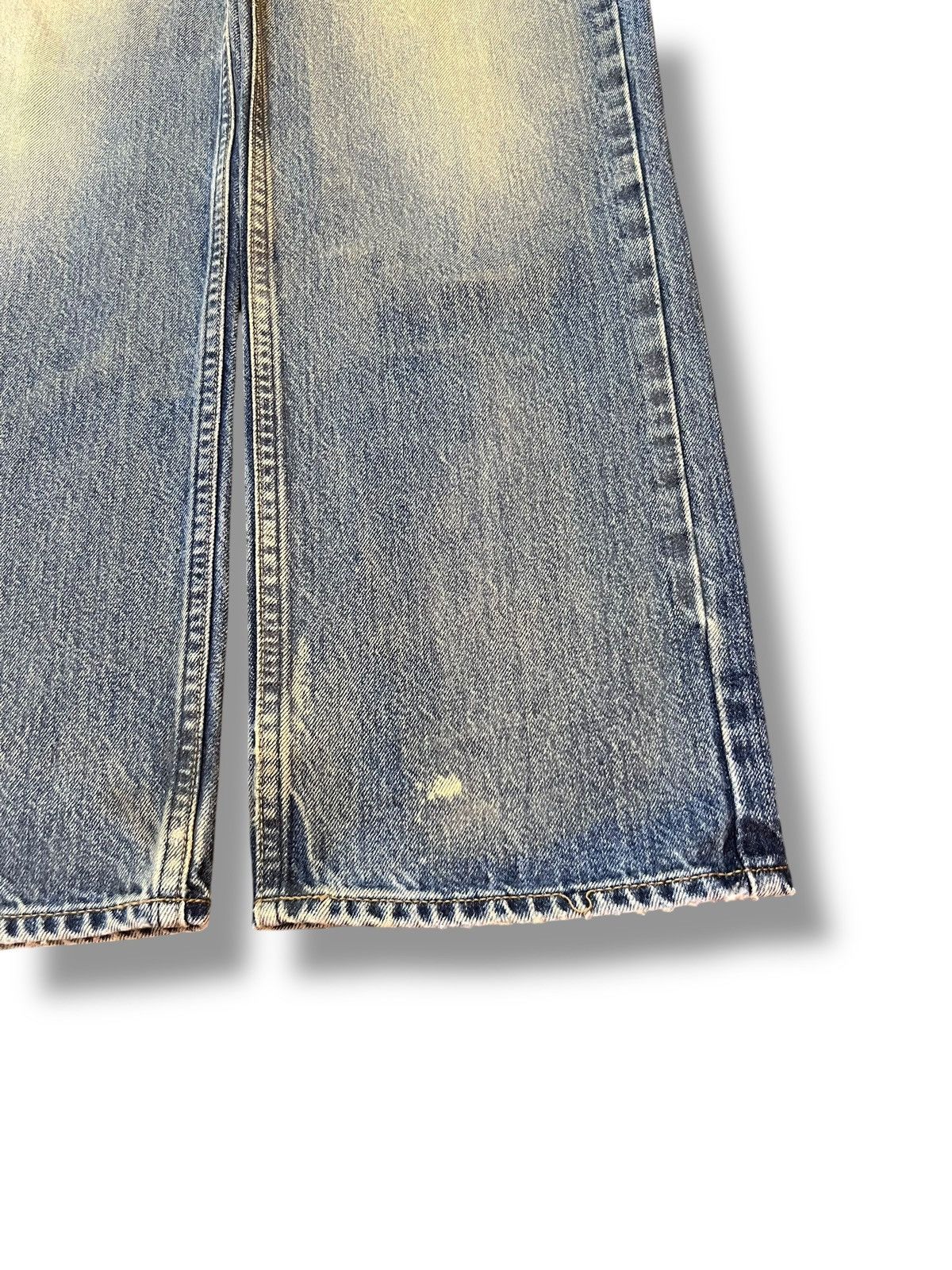 Uniqlo Vintage Uniqlo Japan - Faded Mud Wash, Loose Straight Jeans Size US 29 - 6 Thumbnail