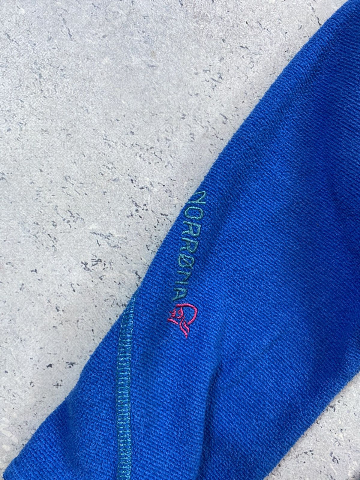 Norrona Norrona Polartec Blue Full Zip Hood Size Small Size US S / EU 44-46 / 1 - 8 Thumbnail