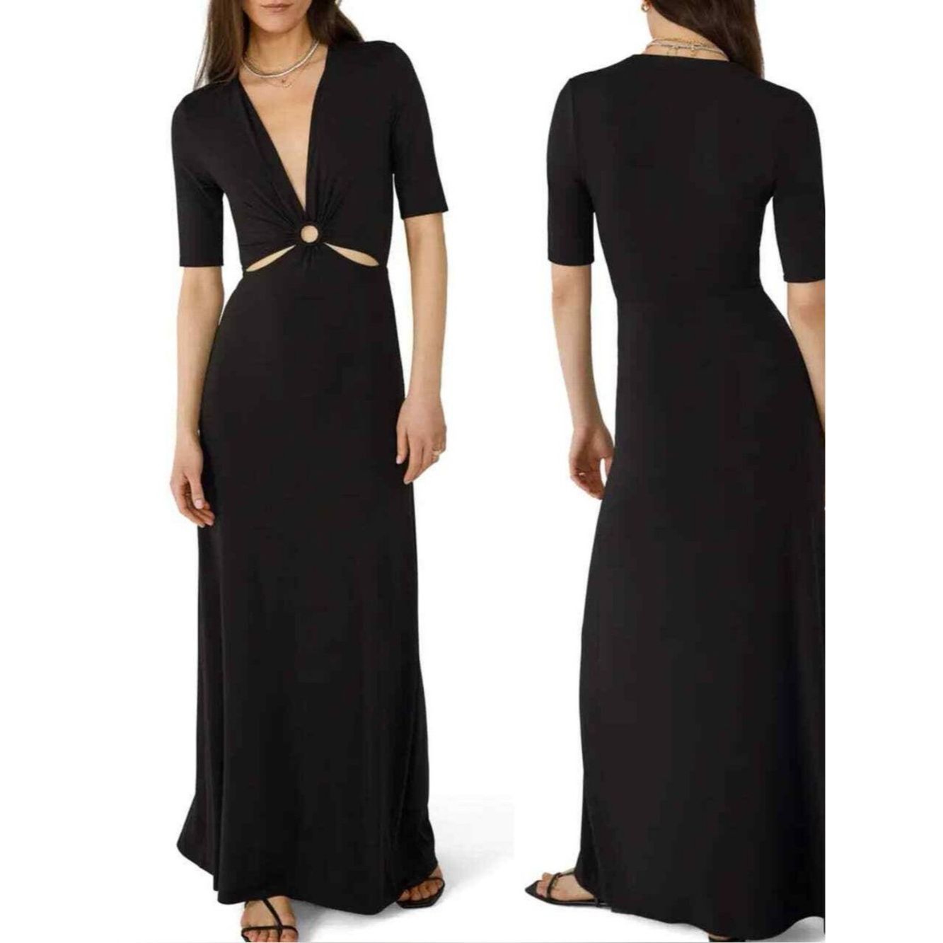 Other Favorite Daughter “Center of Attention” Cutout Maxi Dress S Size M / US 6-8 / IT 42-44 - 2 Thumbnail