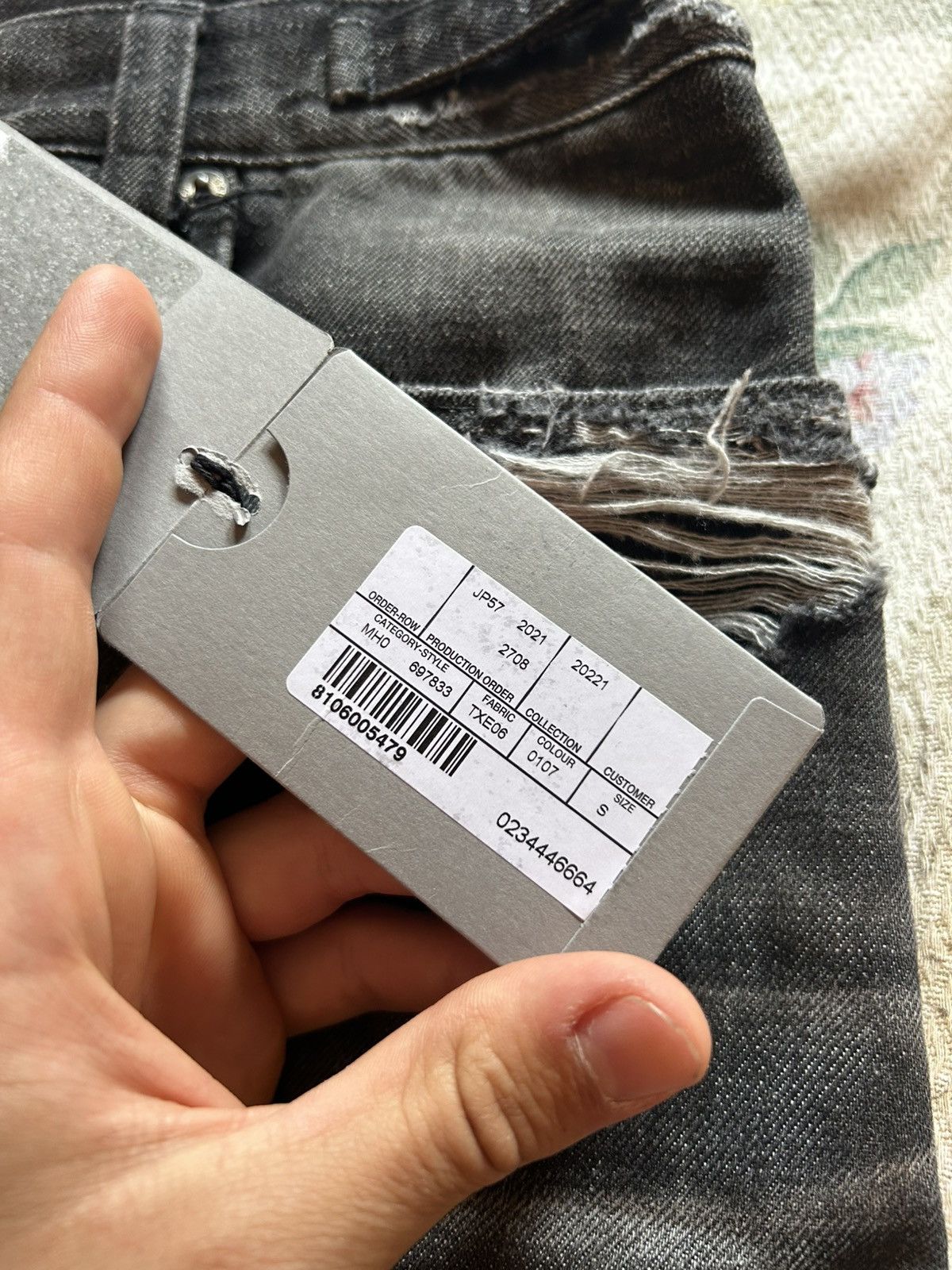 Balenciaga Balenciaga SS22 Destroyed Denim Size US 32 / EU 48 - 3 Thumbnail