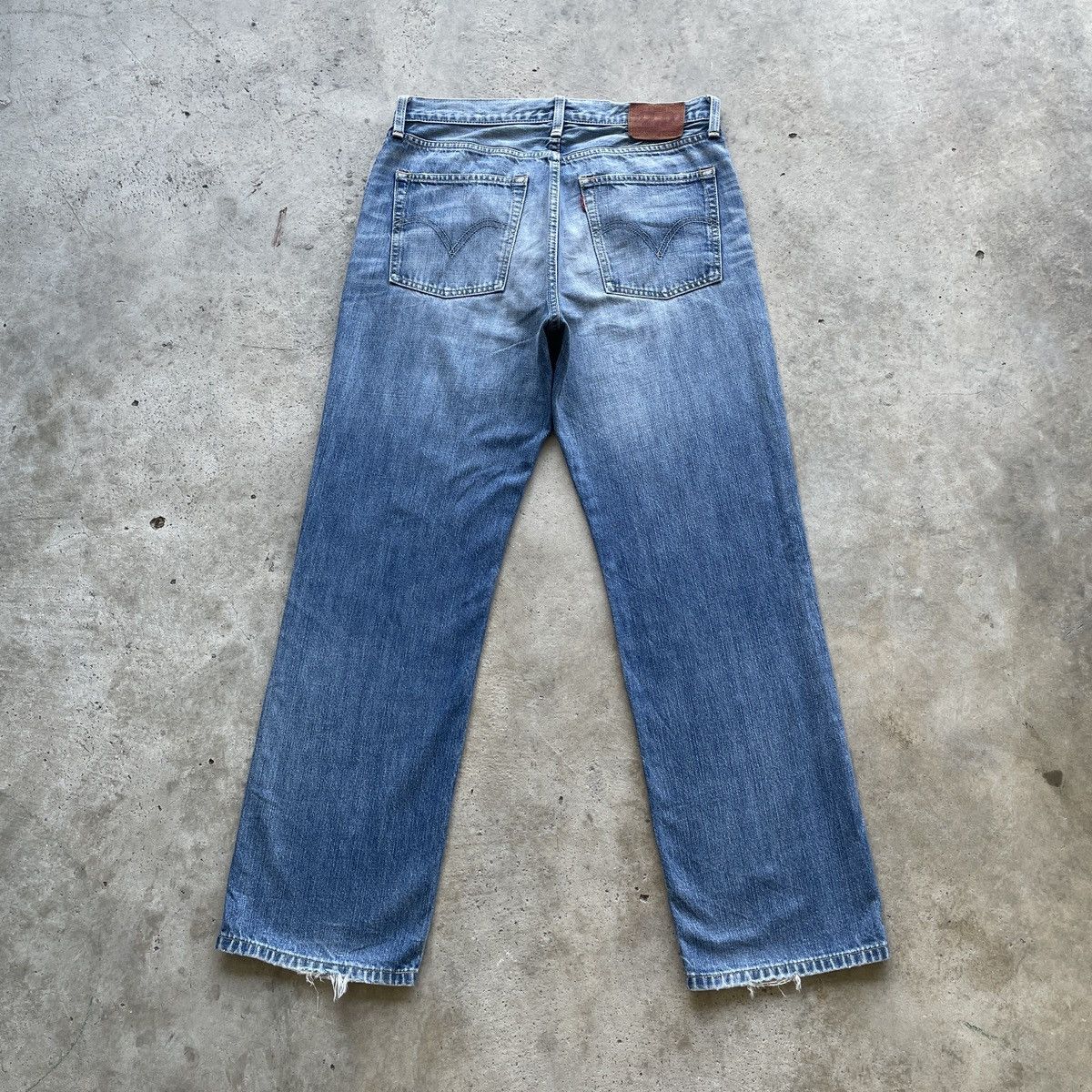 Levi's W32 Vintage Levi’s 502 Distressed Jeans Faded Denim Pants Size US 32 / EU 48 - 12 Thumbnail