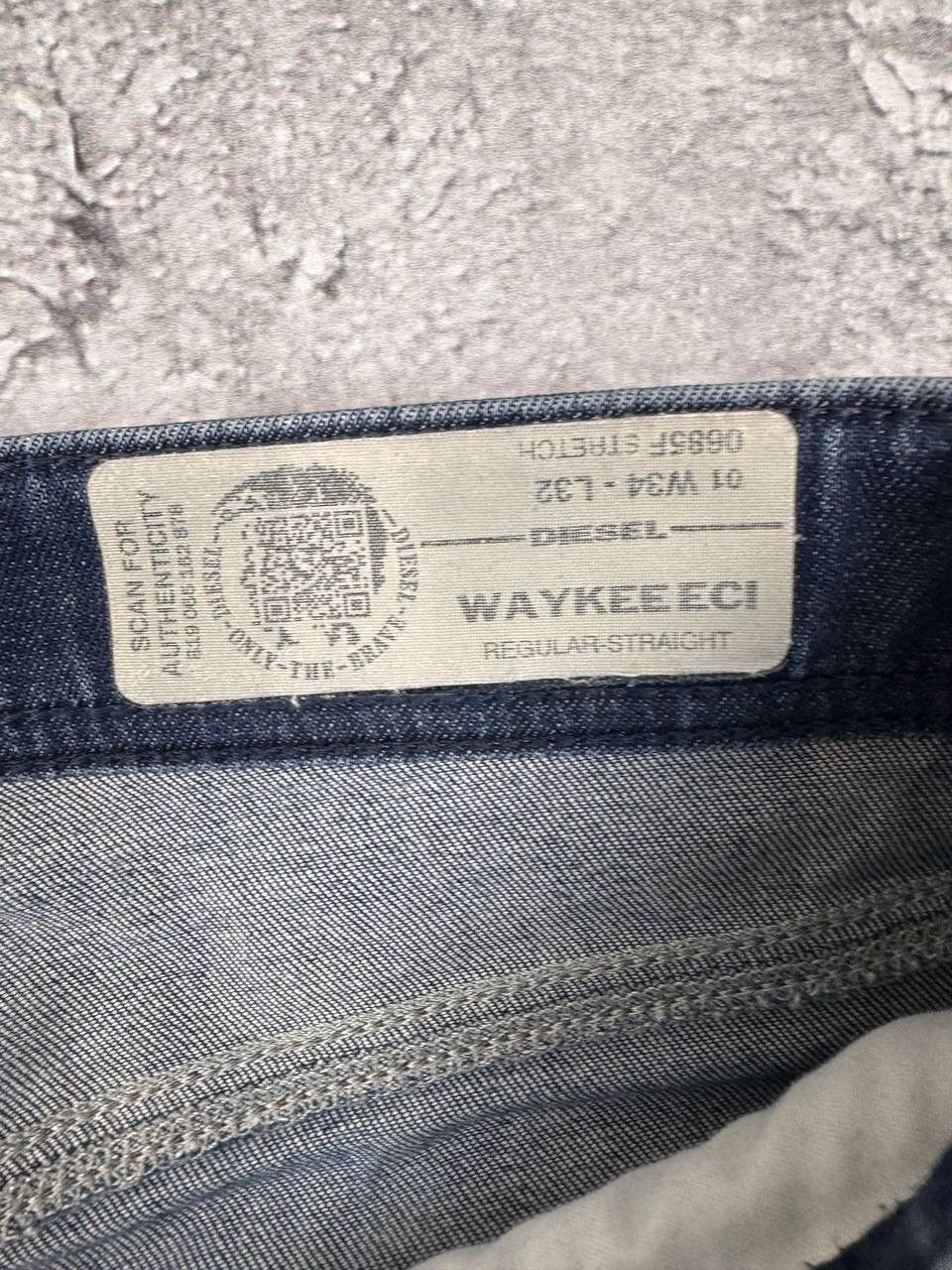 Diesel Diesel Men Dark Blue Denim Jeans Pants Straight Fit Size W34 Size US 34 / EU 50 - 10 Thumbnail