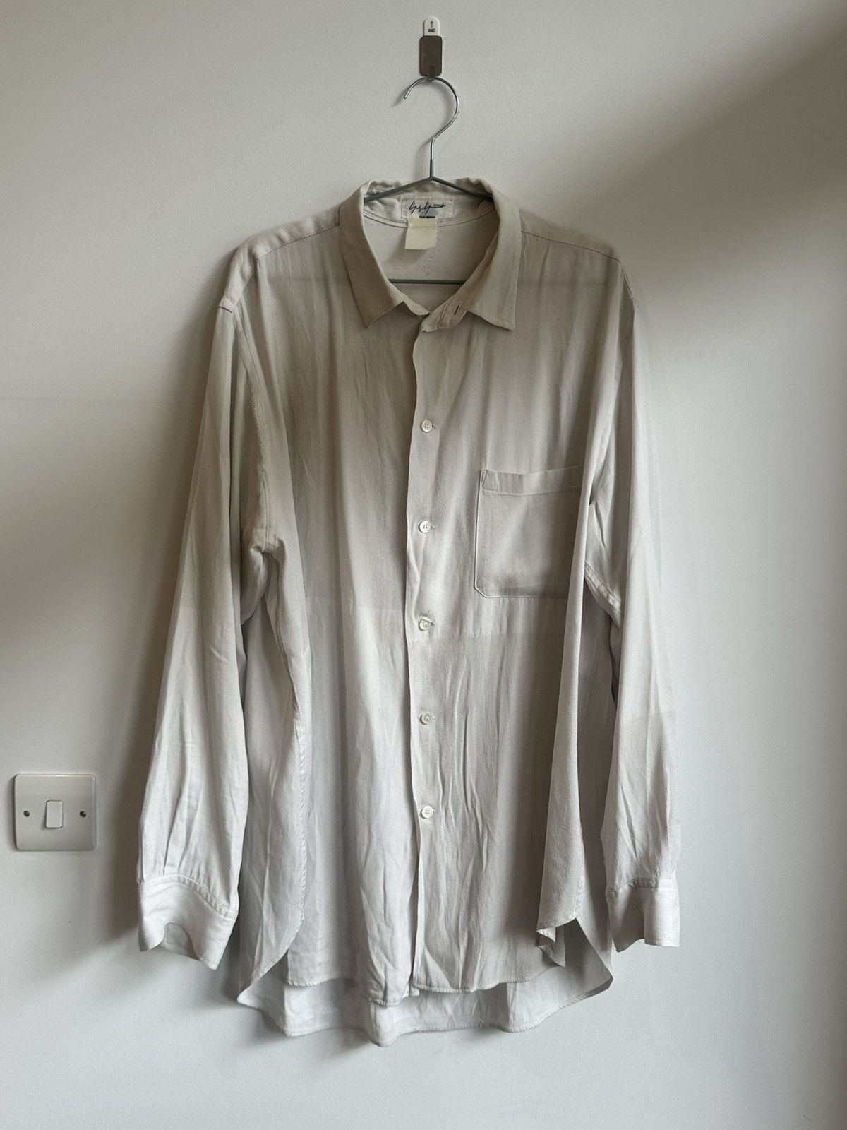 Yohji Yamamoto Yohji Yamamoto Pour Homme White Shirt | Grailed