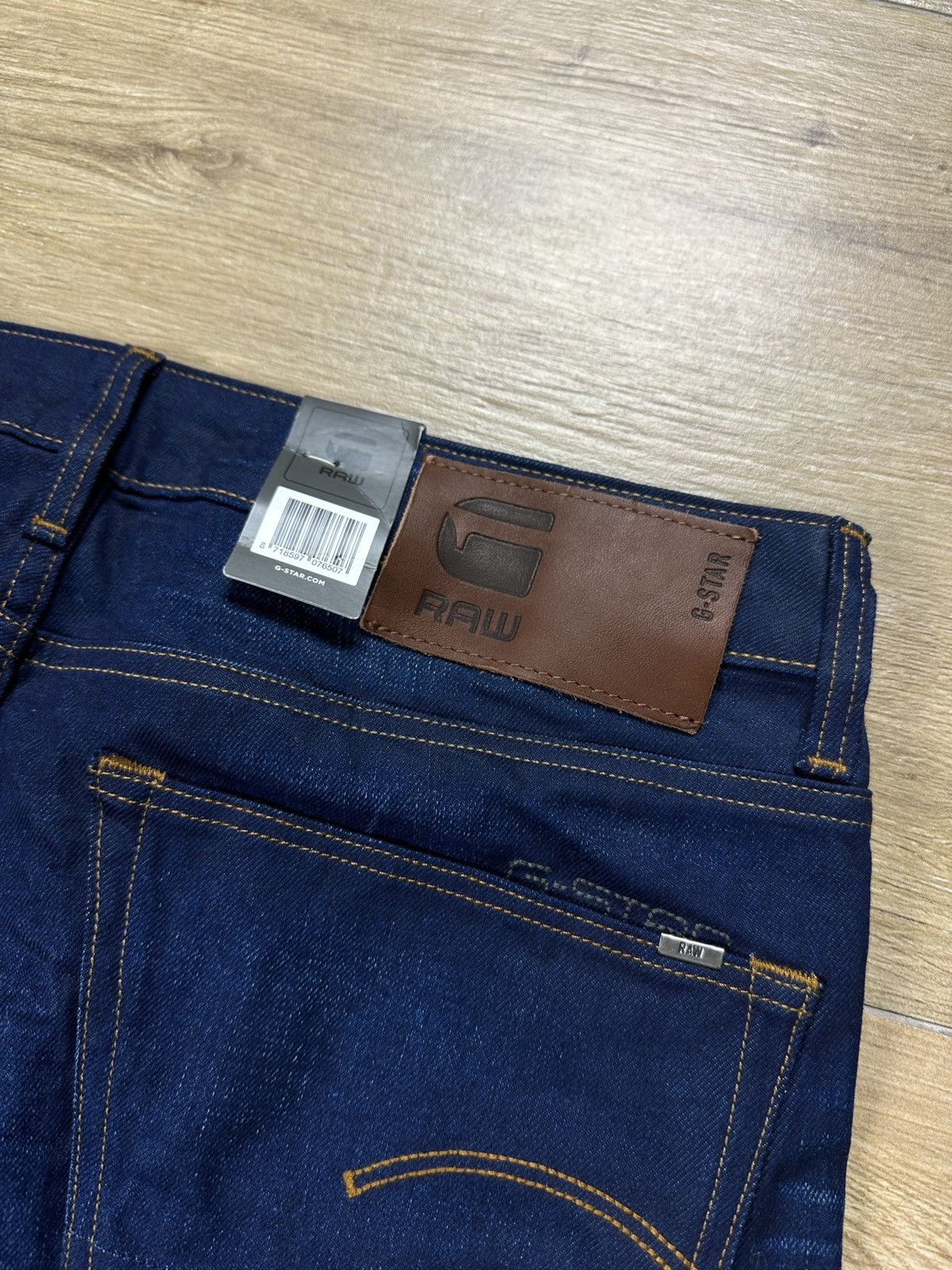 G-Star NEW🏷️ G-Star Raw 3301 Slim Denim Jeans Size US 32 / EU 48 - 11 Thumbnail