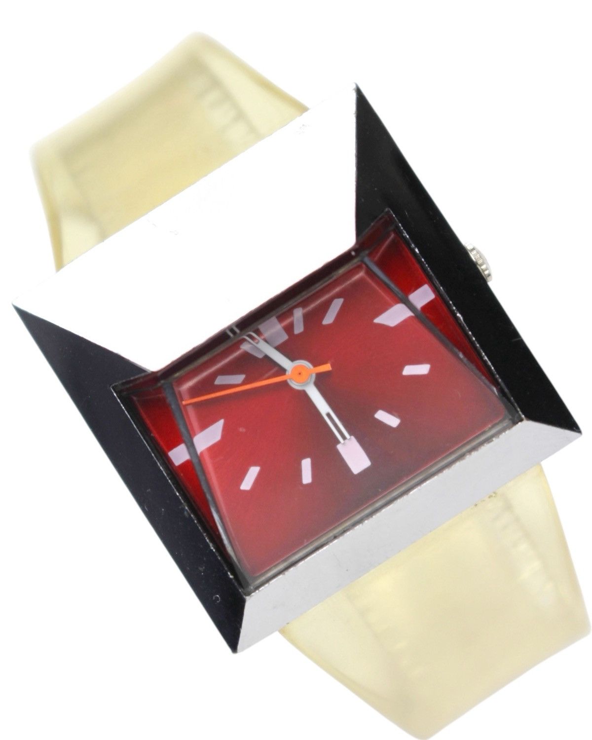 Vintage 2000S PEAKS CORPORATION SPACE AGE CRIMSON COSMOS WATCH Size ONE SIZE - 4 Thumbnail