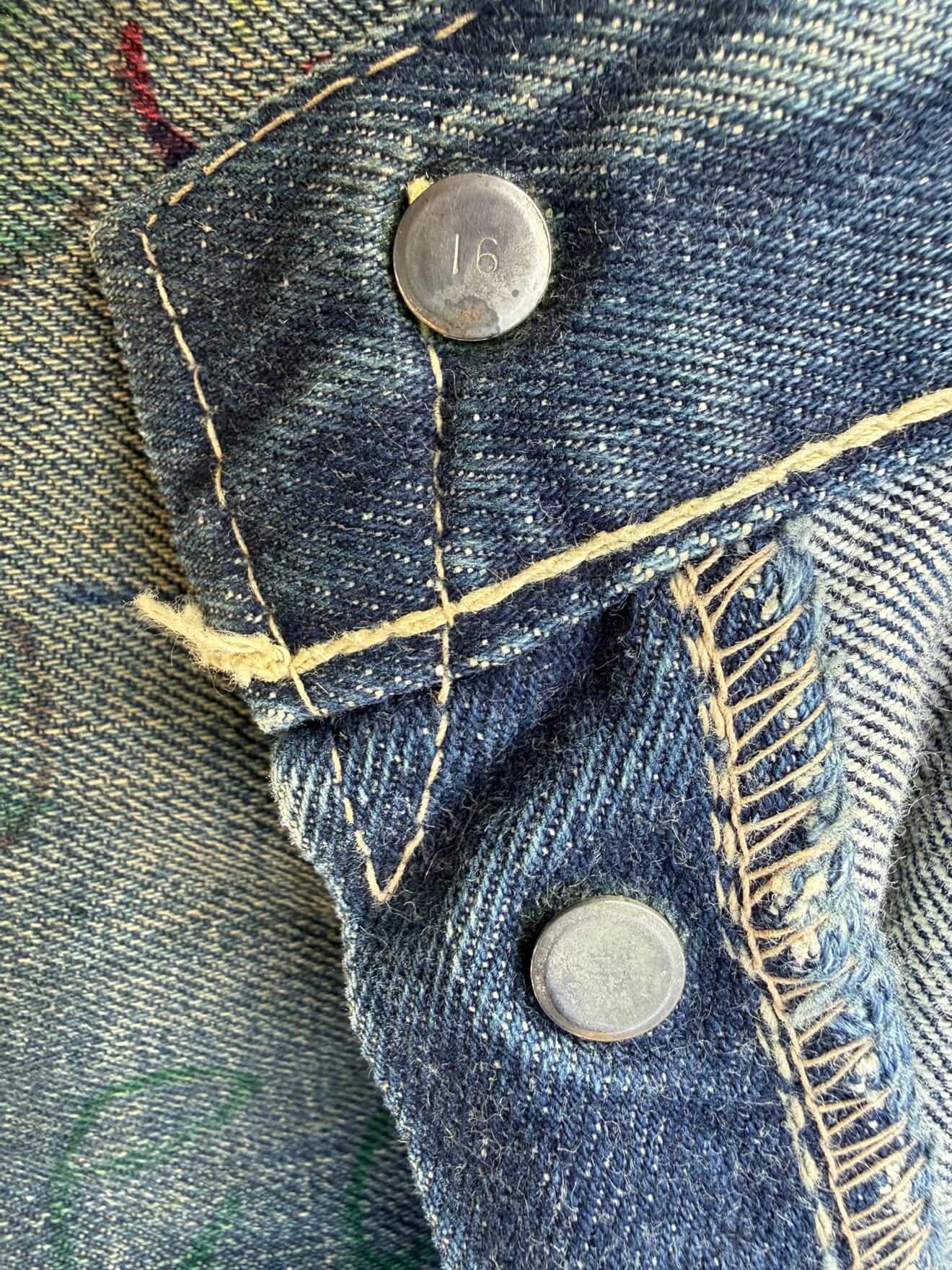 Levi's Vintage Clothing Vintage Levi’s 501 Redline Selvedge Jeans Late 1970s – 80s Size US 31 - 8 Thumbnail
