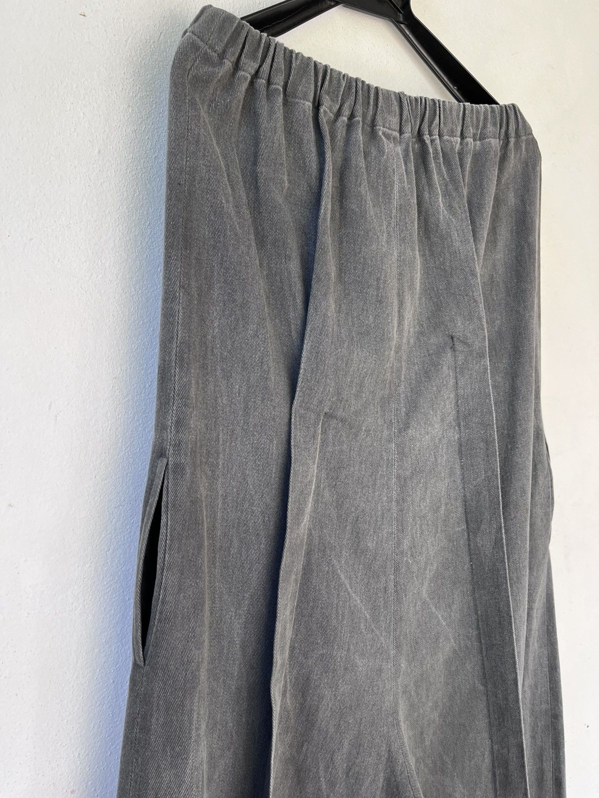 Limi Feu LIMI feu Yohji Yamamoto Avant-Garde Pleated Wide Pants Size 32" / US 10 / IT 46 - 11 Thumbnail