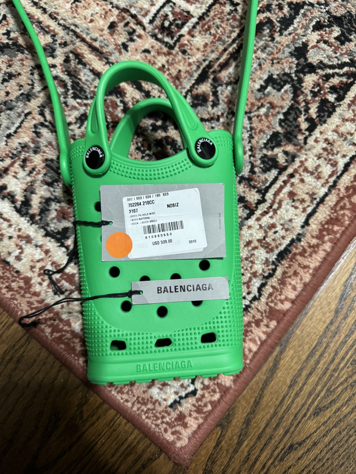 Balenciaga × Crocs Balenciaga Crocs Phone Bag Size ONE SIZE - 3 Thumbnail