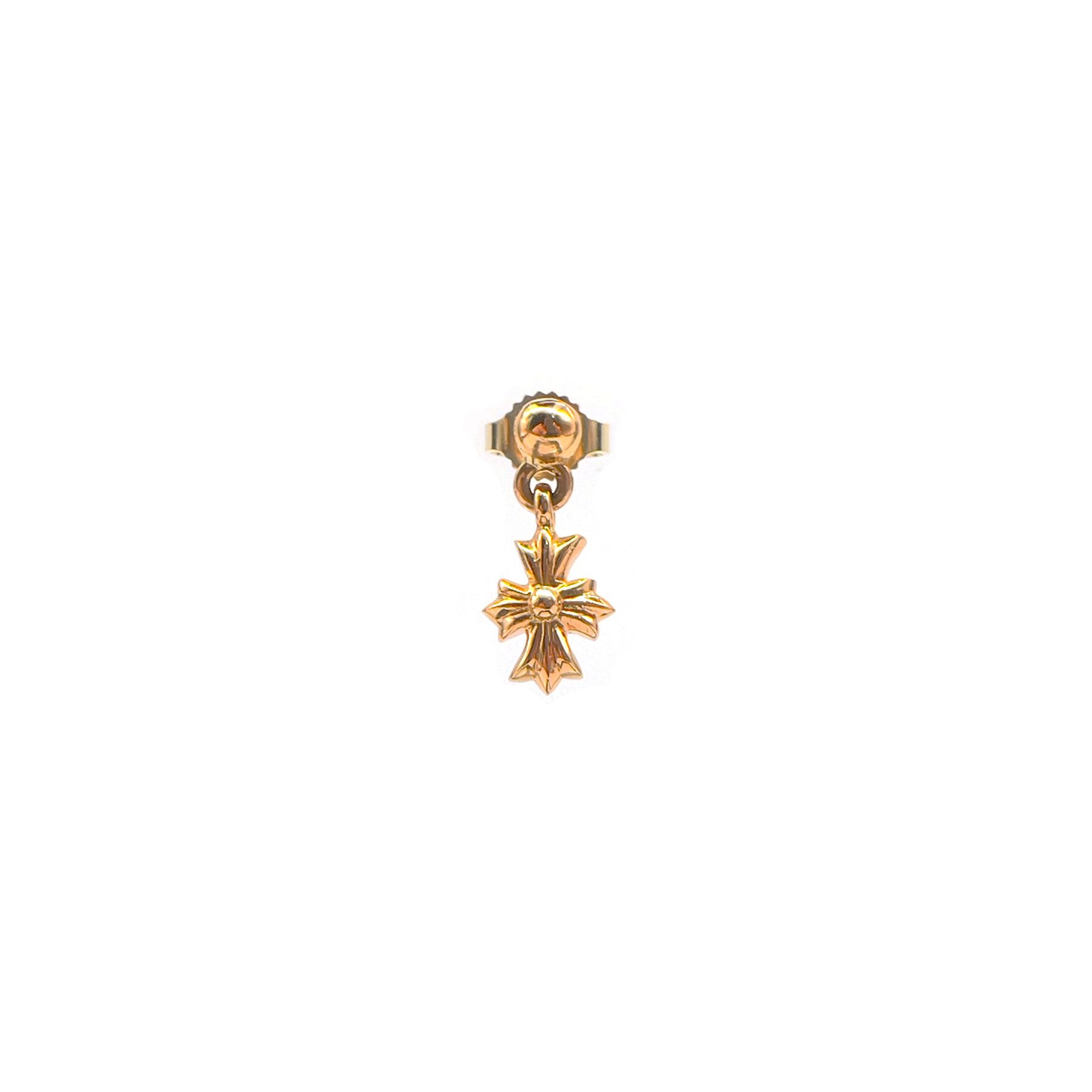Chrome Hearts Chrome Hearts 22K Gold Tiny E Earring Drop Size ONE SIZE - 2 Thumbnail