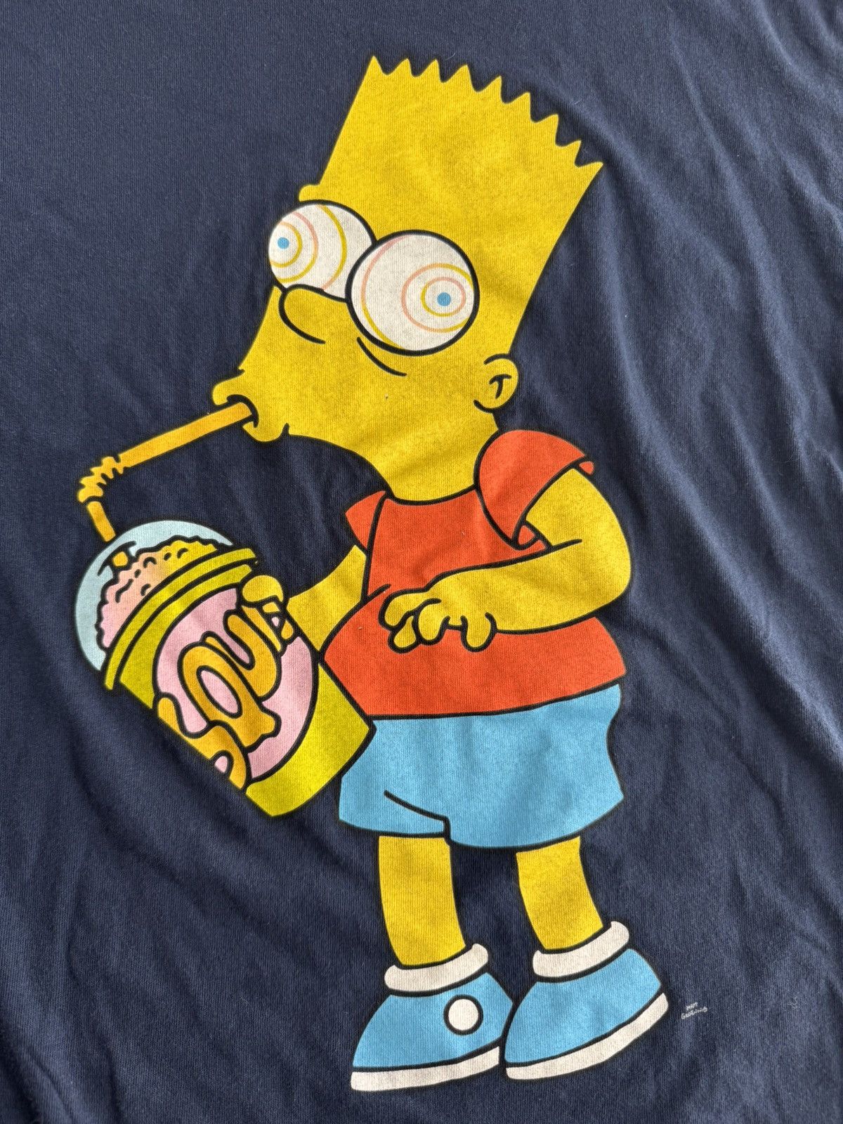 The Simpsons vintage bart simpson squish icee stoner oversized thrashed t Size US XL / EU 56 / 4 - 2 Thumbnail