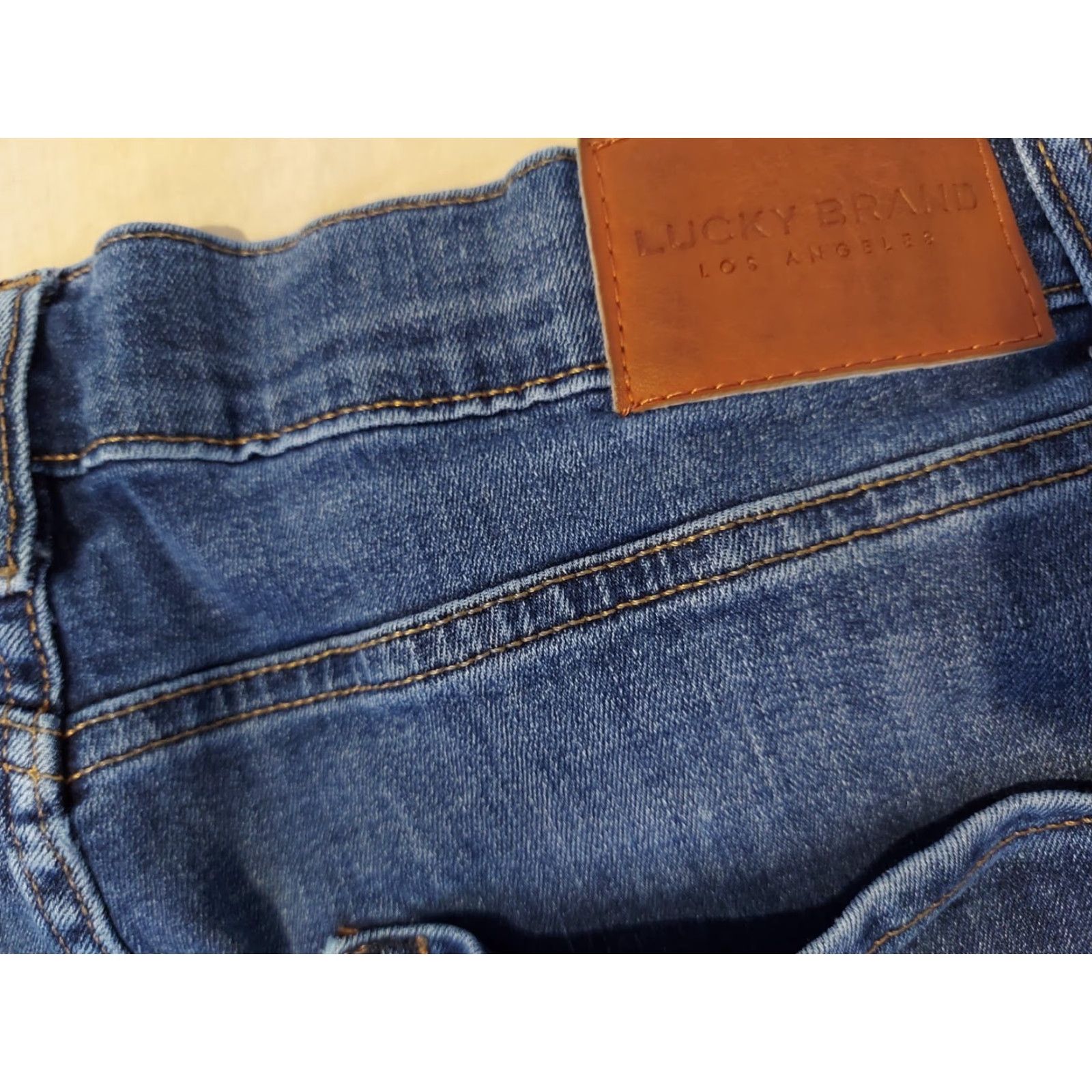 Lucky Brand Lucky Brand Jeans Mens 410 Slim Straight Denim Blue 32x30 33x30 Regular Inseam 30 Athletic Size US 32 / EU 48 - 2 Thumbnail