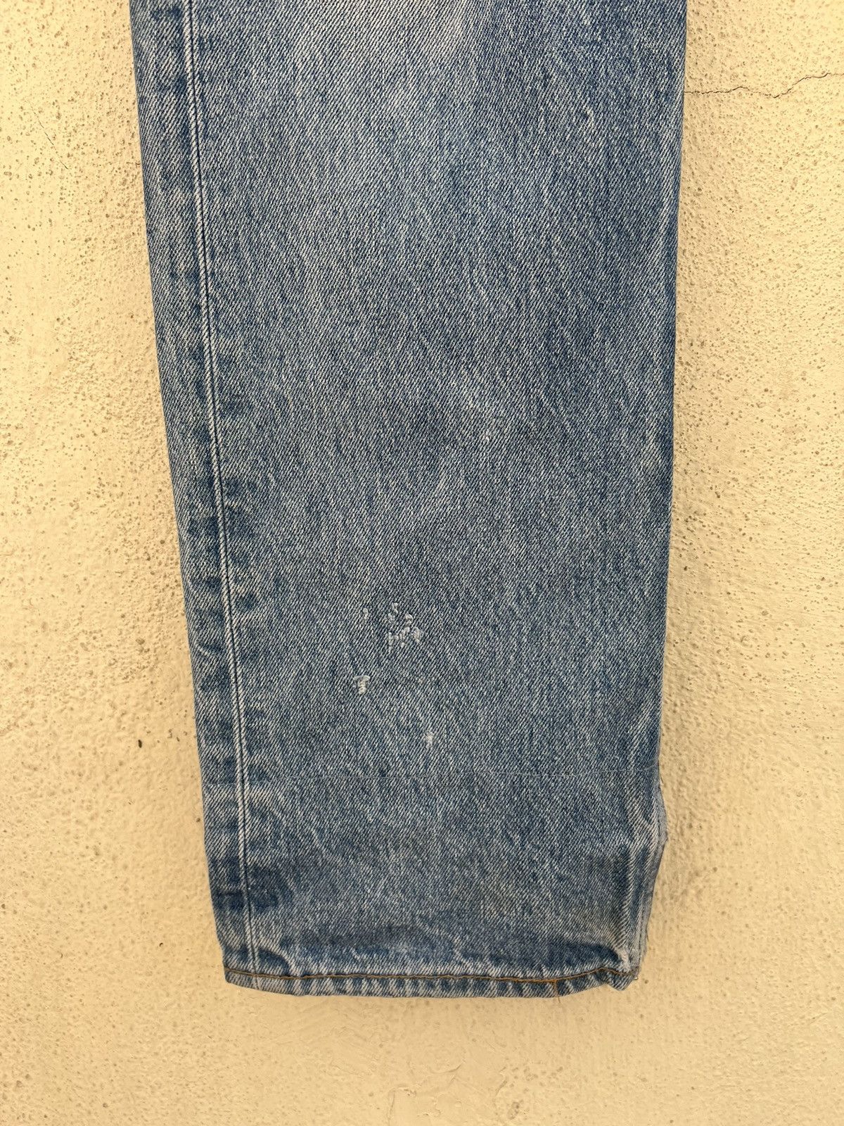 Levi's Vintage Levi's 501 Jeans Ripped Distressed Patchwork Denim Size US 33 - 10 Thumbnail