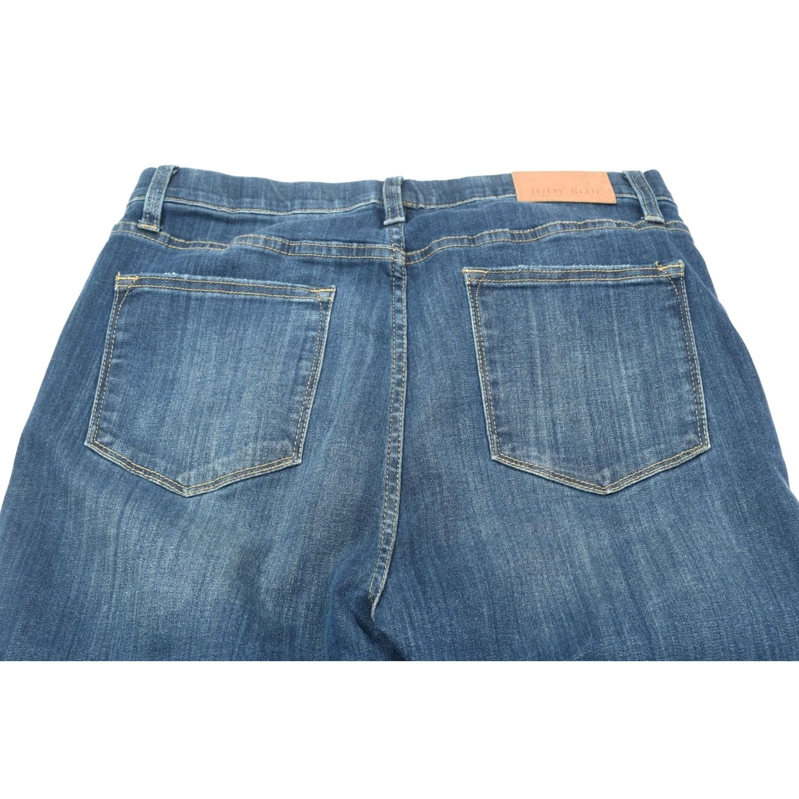 Vintage Judy Blue Slim Fit Boot Cut Jeans Womens 13/31 Blue High-Rise Stretch Denim Jeans Size 24" / US 00 / IT 34 - 7 Thumbnail