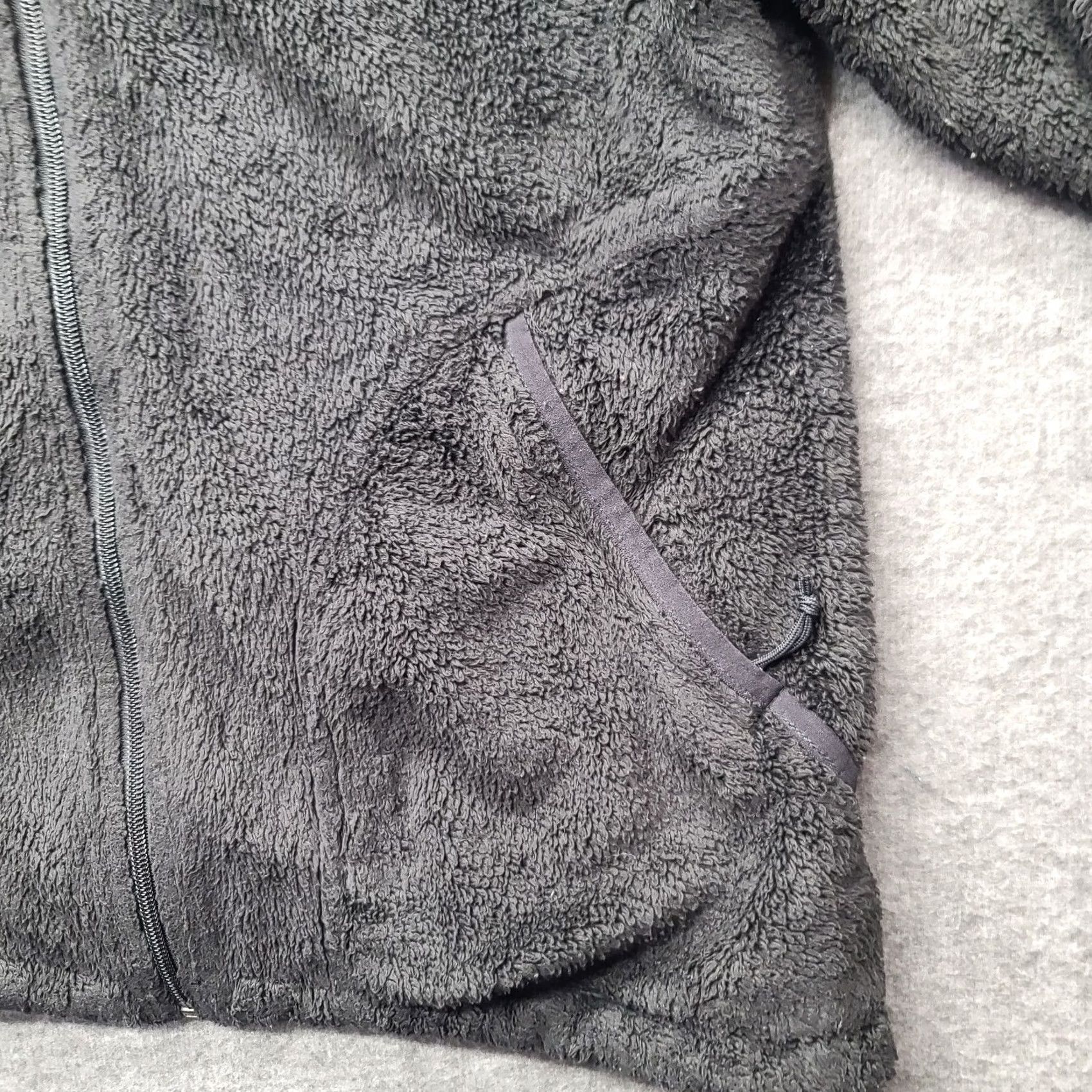 The North Face The North Face Denali Jacket Women's L Black Relaxed Fleece Full Zip Hooded Mid-Length Size L / US 10 / IT 46 - 6 Thumbnail