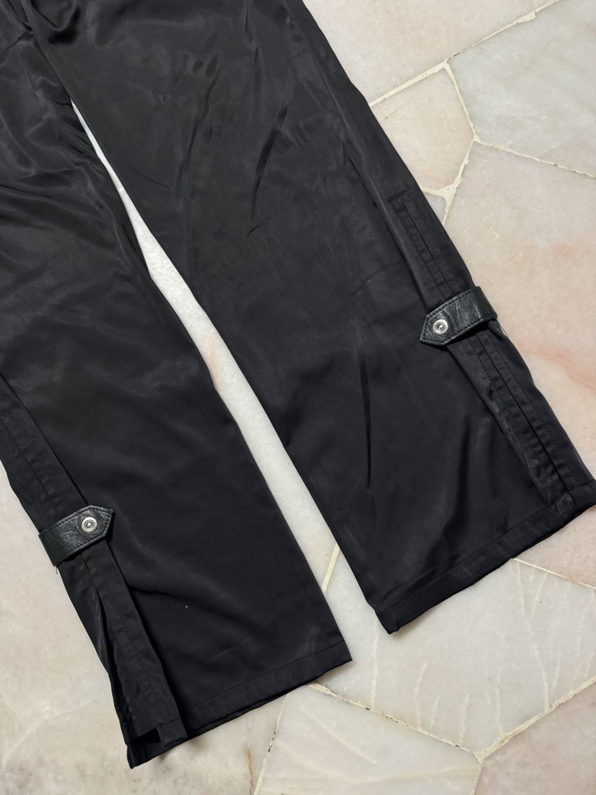 Studio D'Artisan Artisan Black Slack Cargo Button Leg Rare Japan Style Size US 30 / EU 46 - 6 Thumbnail