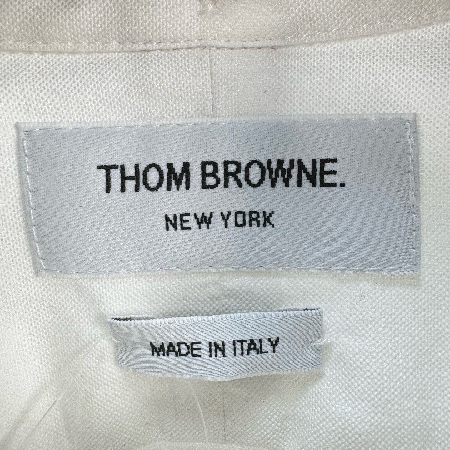 Thom Browne Thom Browne Striped Oxford Shirt Size US XS / EU 42 / 0 - 6 Thumbnail