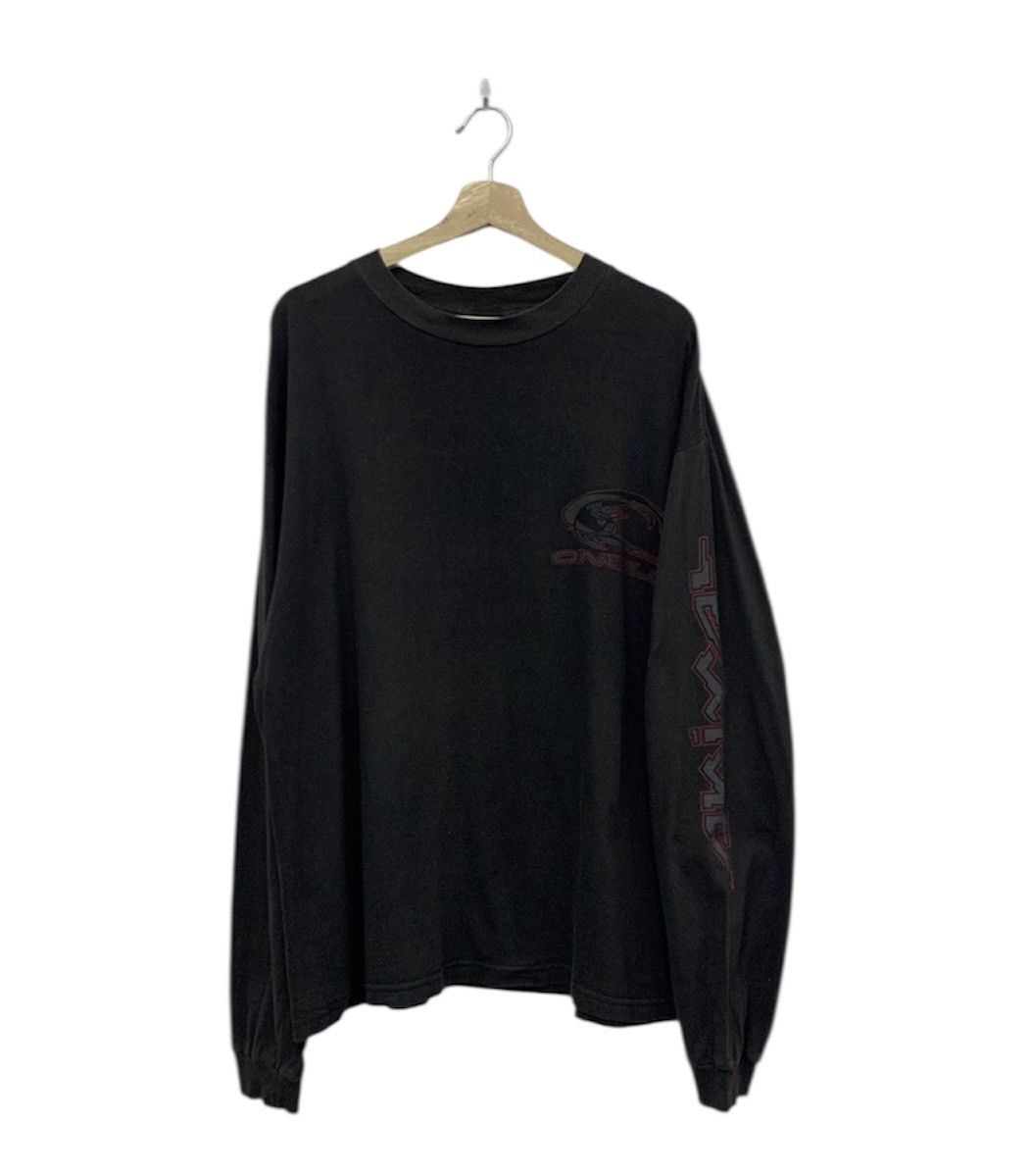 O'Neill Vintage 90s O’neill ‘Animal’ Surfing Long Sleeve Tshirt Size US L / EU 52-54 / 3 - 1 Thumbnail