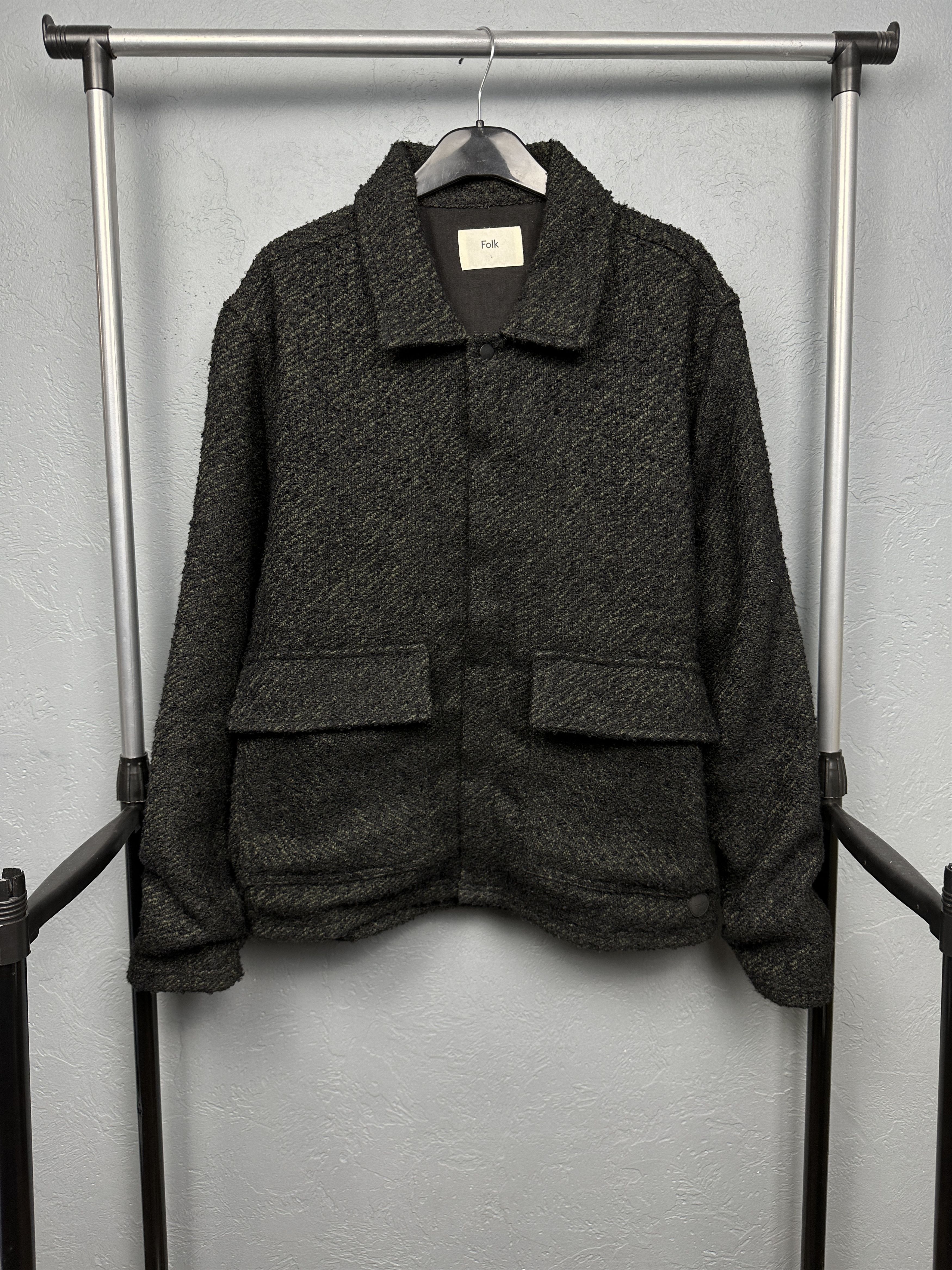 Folk Folk Mens Box Over Shirt Jacket Size US L / EU 52-54 / 3 - 1 Thumbnail